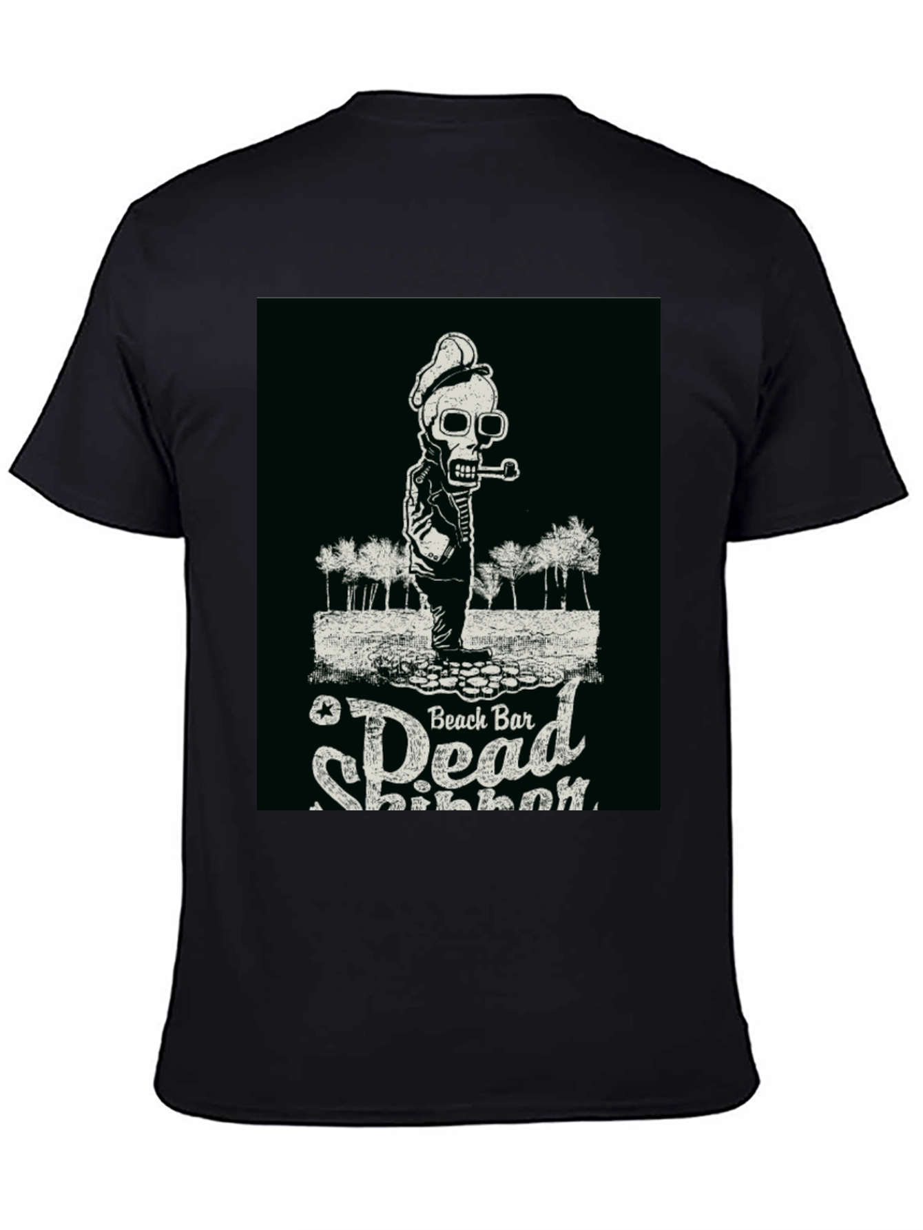 Dead Beach Bar Shipper Black T-Shirt