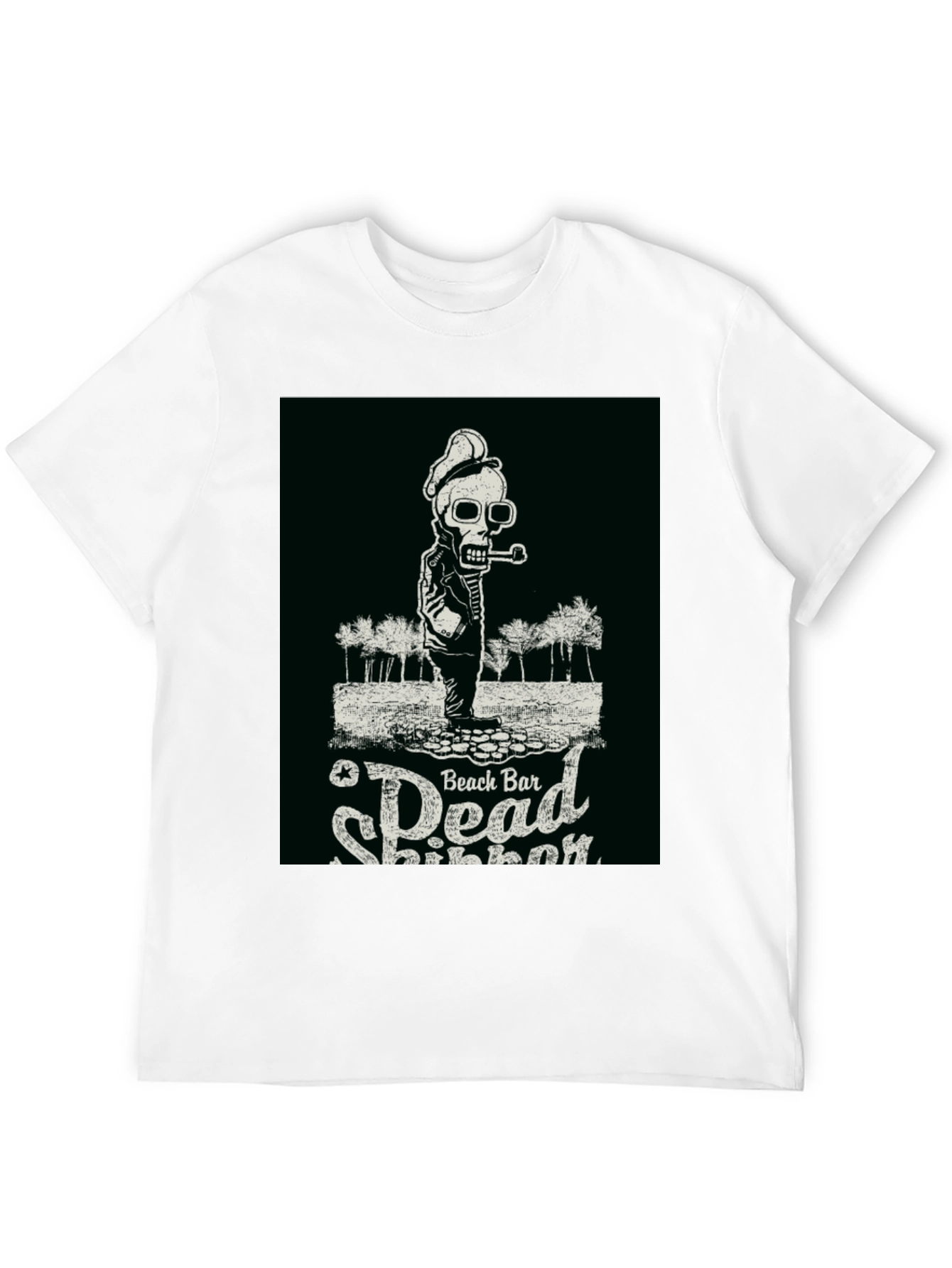 Dead Beach Bar Shipper Black T-Shirt