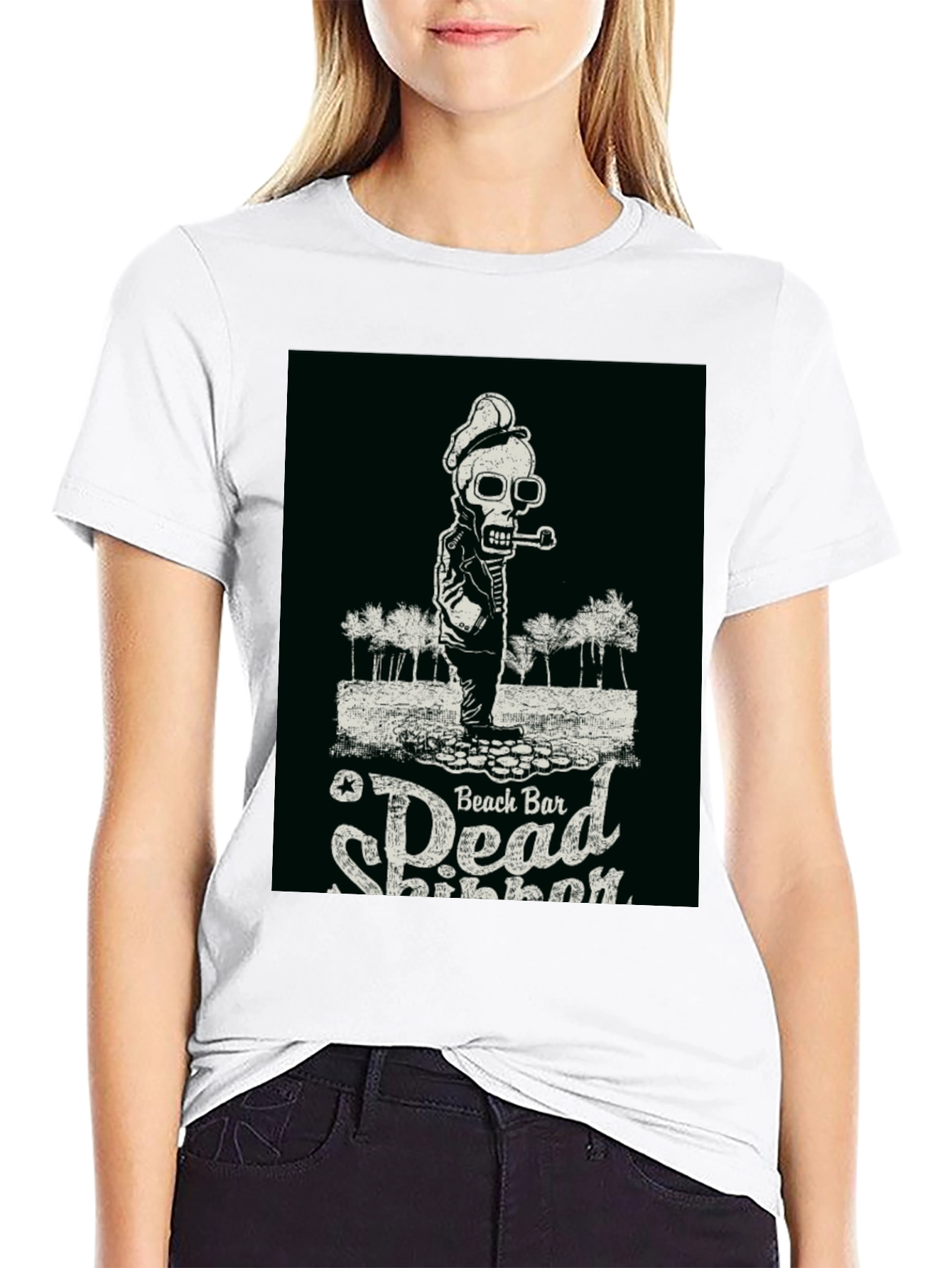 Dead Beach Bar Shipper Black T-Shirt