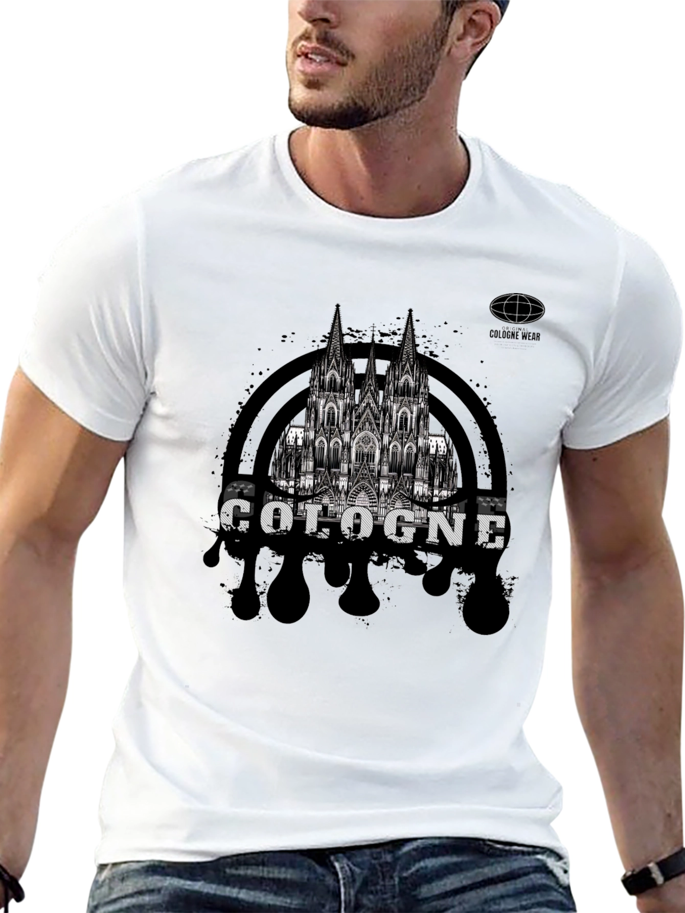 Cologne Cathedral Graphic T-Shirt