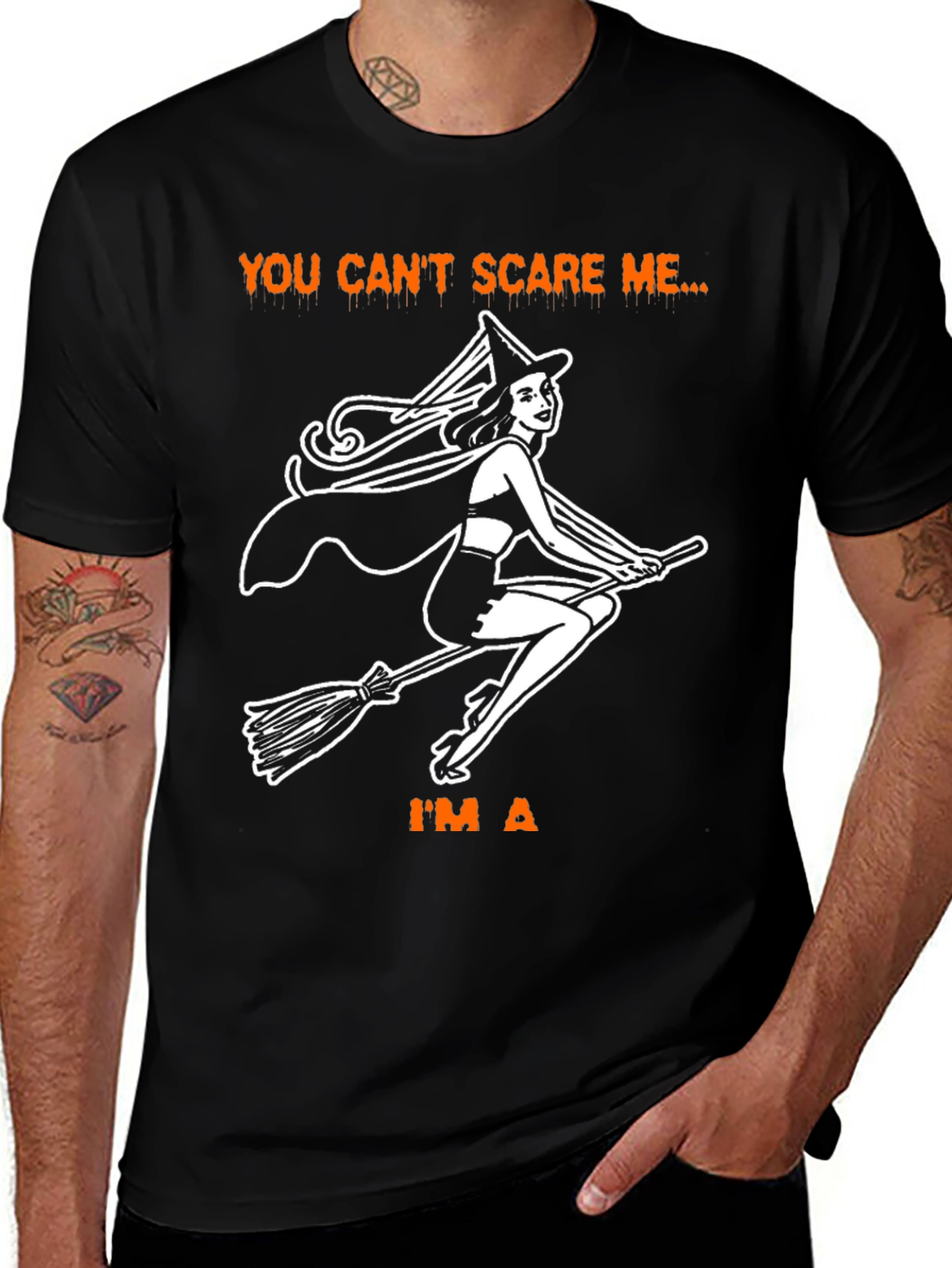 You Cant Scare Me Im A Witch T-Shirt