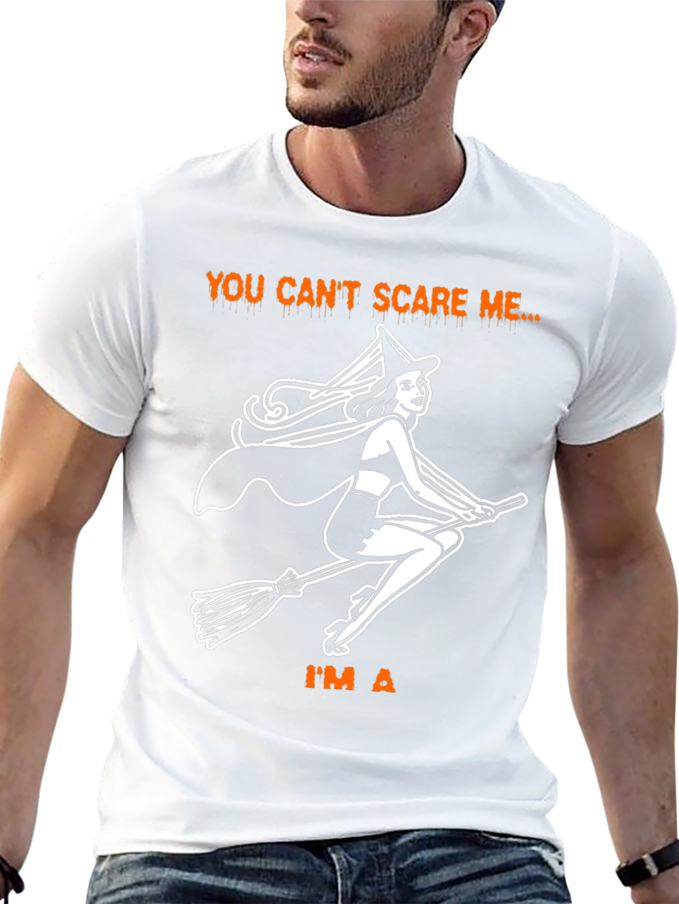 You Cant Scare Me Im A Witch T-Shirt