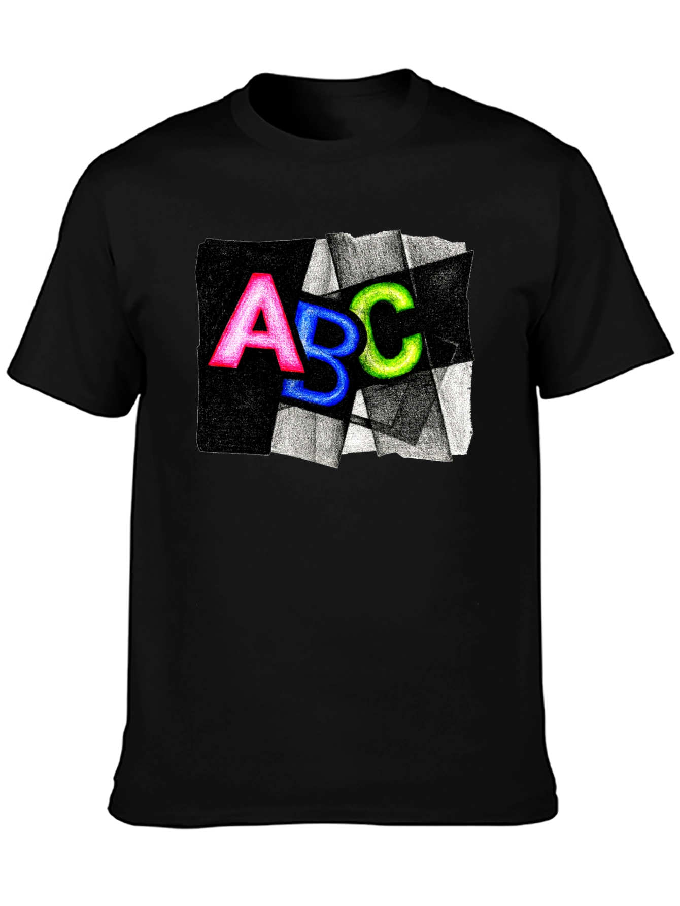ABC Graphic Tee - Funky Alphabet Shirt