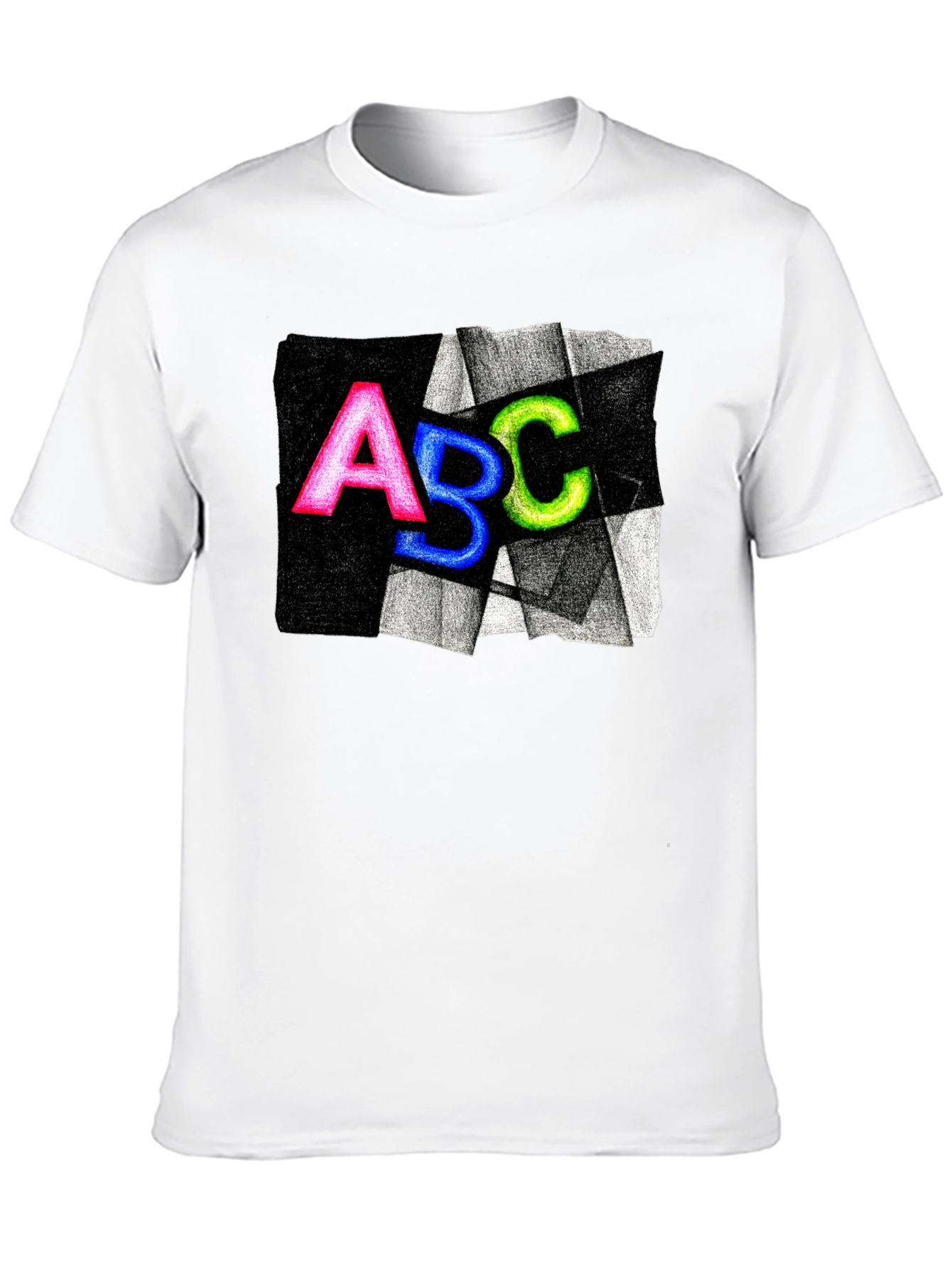 ABC Graphic Tee - Funky Alphabet Shirt