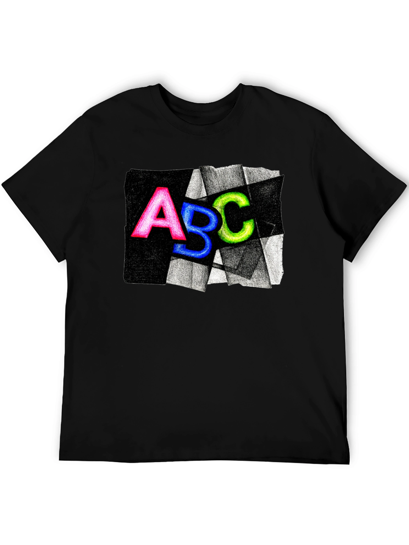 ABC Graphic Tee - Funky Alphabet Shirt