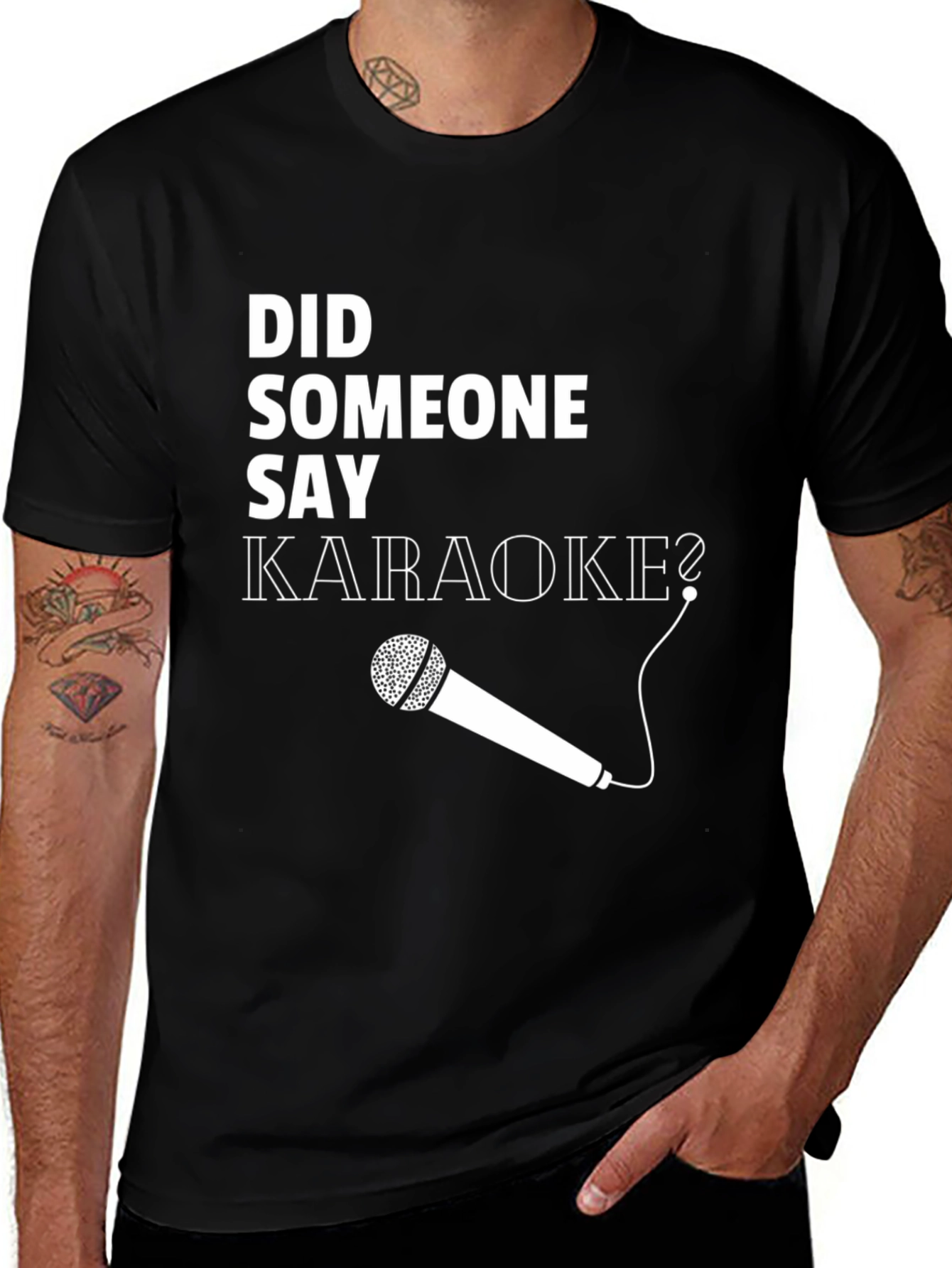 Did Someone Say Karaoke? Graphic Tee