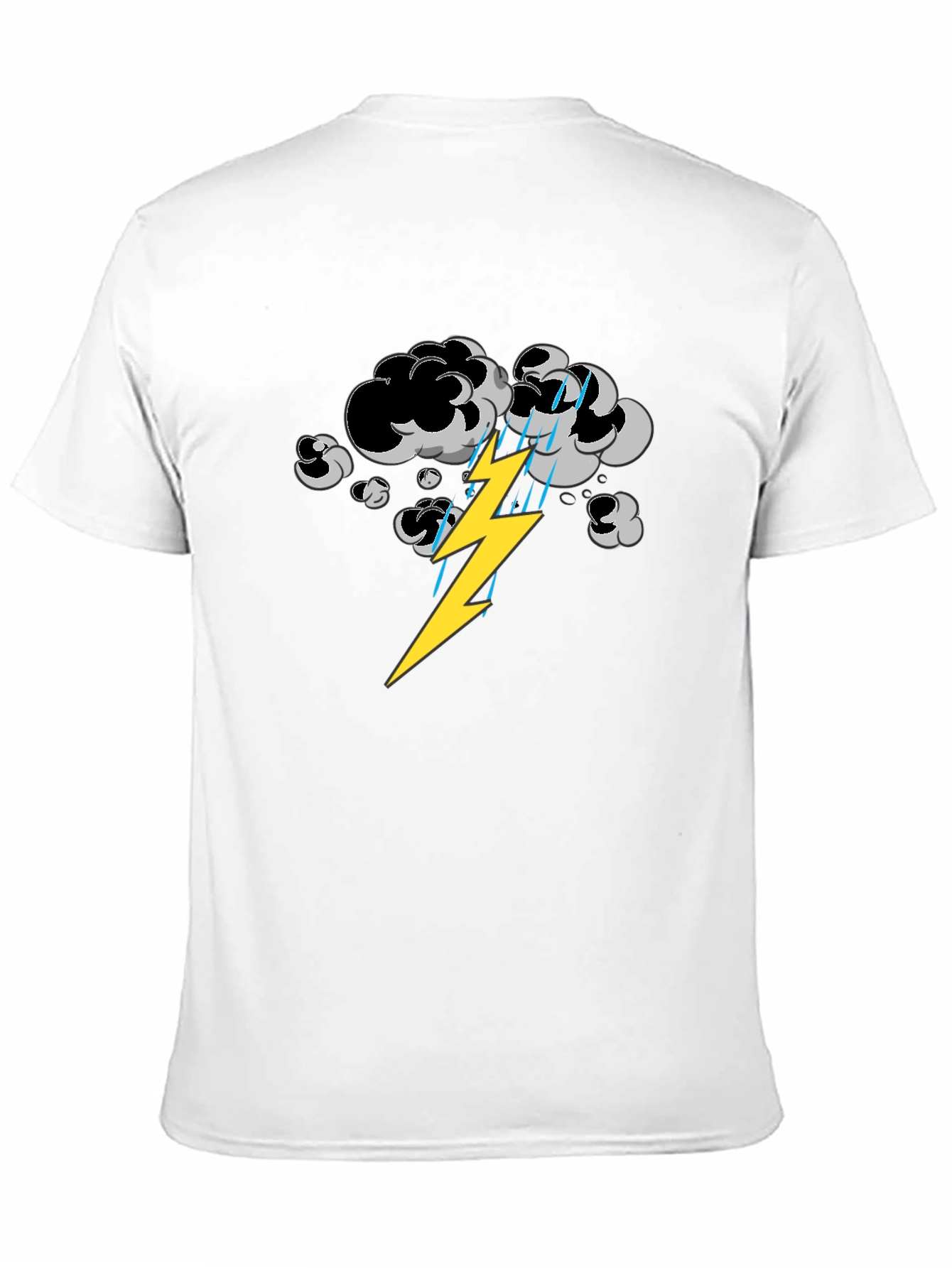 Stormy Weather Graphic Tee - Mens Black T-Shirt