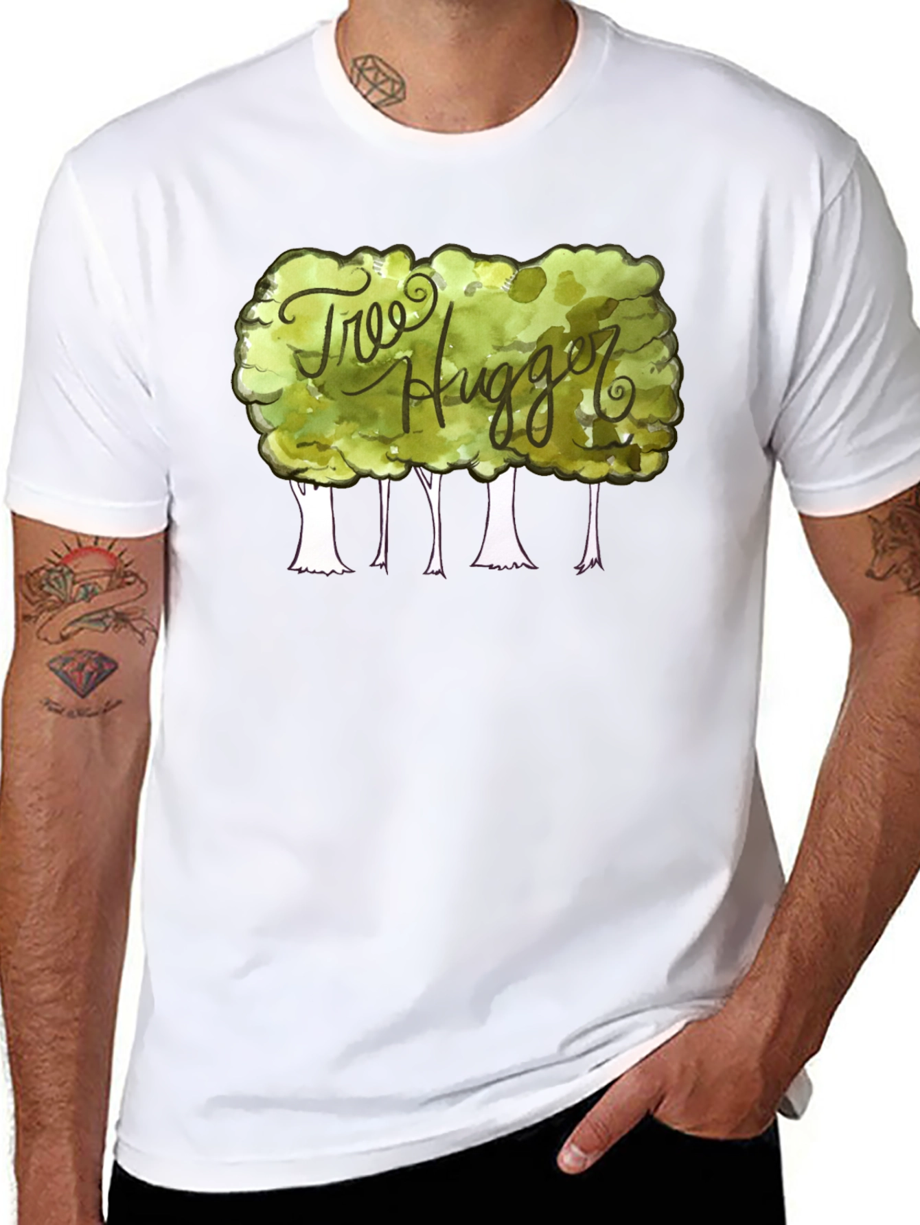 Tree Hugger T-Shirt - Nature Lover Tee