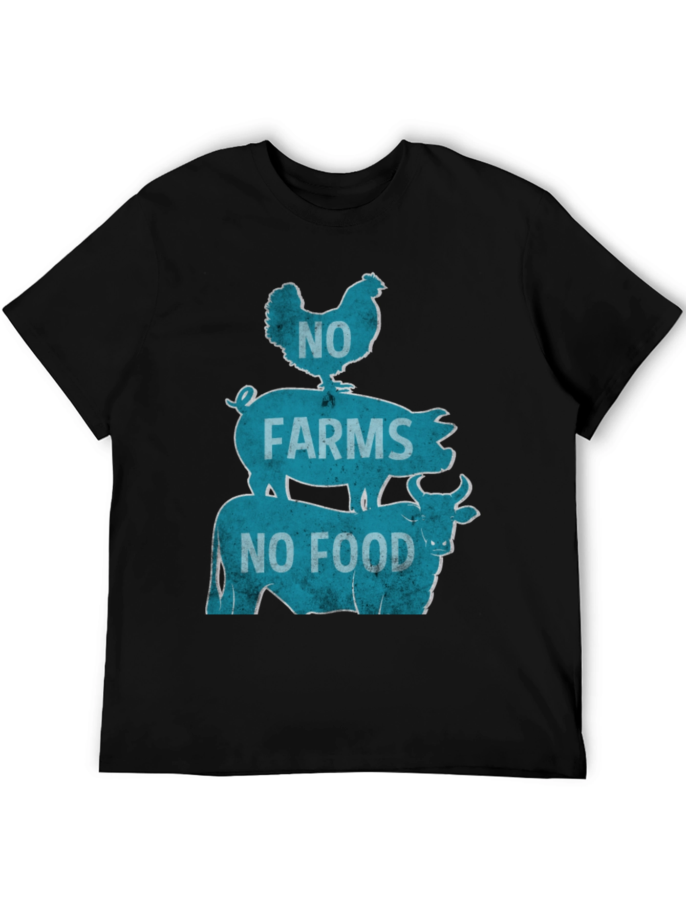 No Farms No Food Graphic Tee