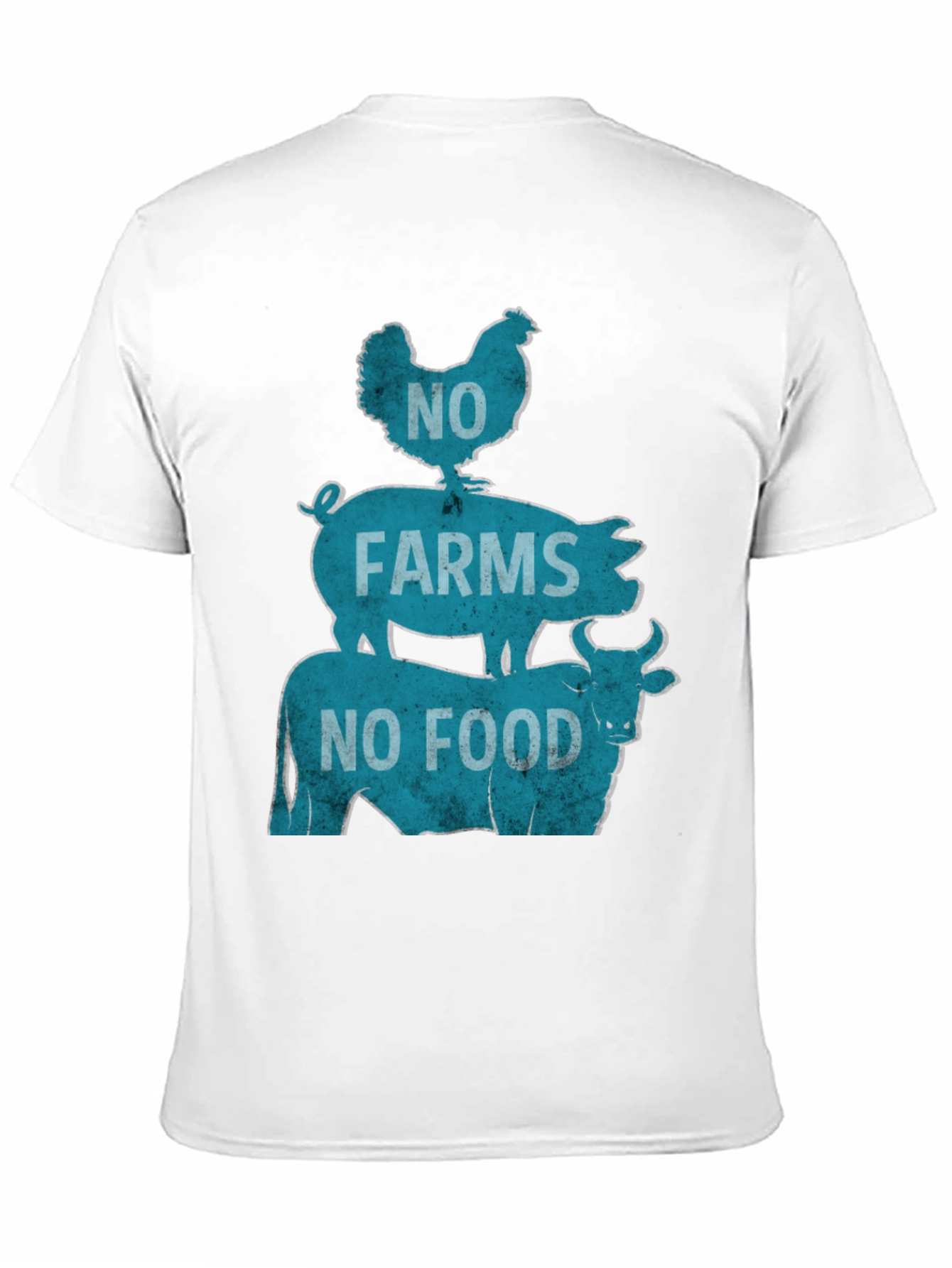 No Farms No Food Graphic Tee