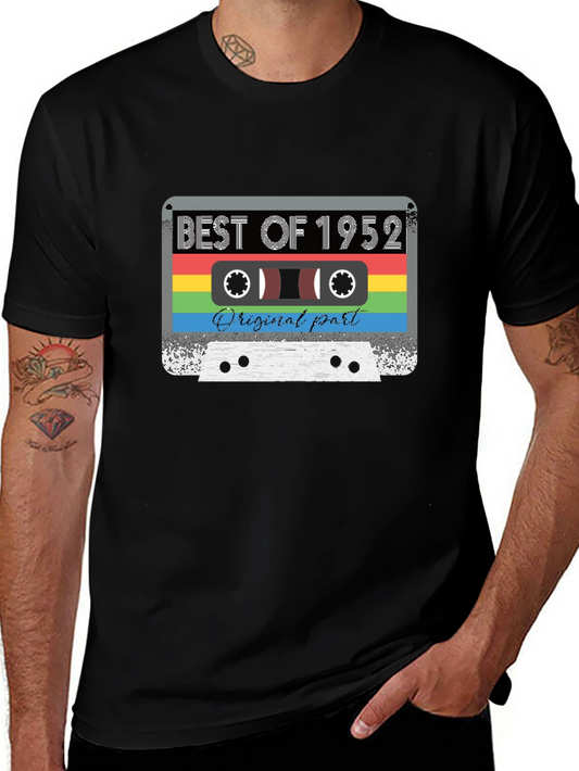 Best of 1952 Cassette Tape Black T-Shirt