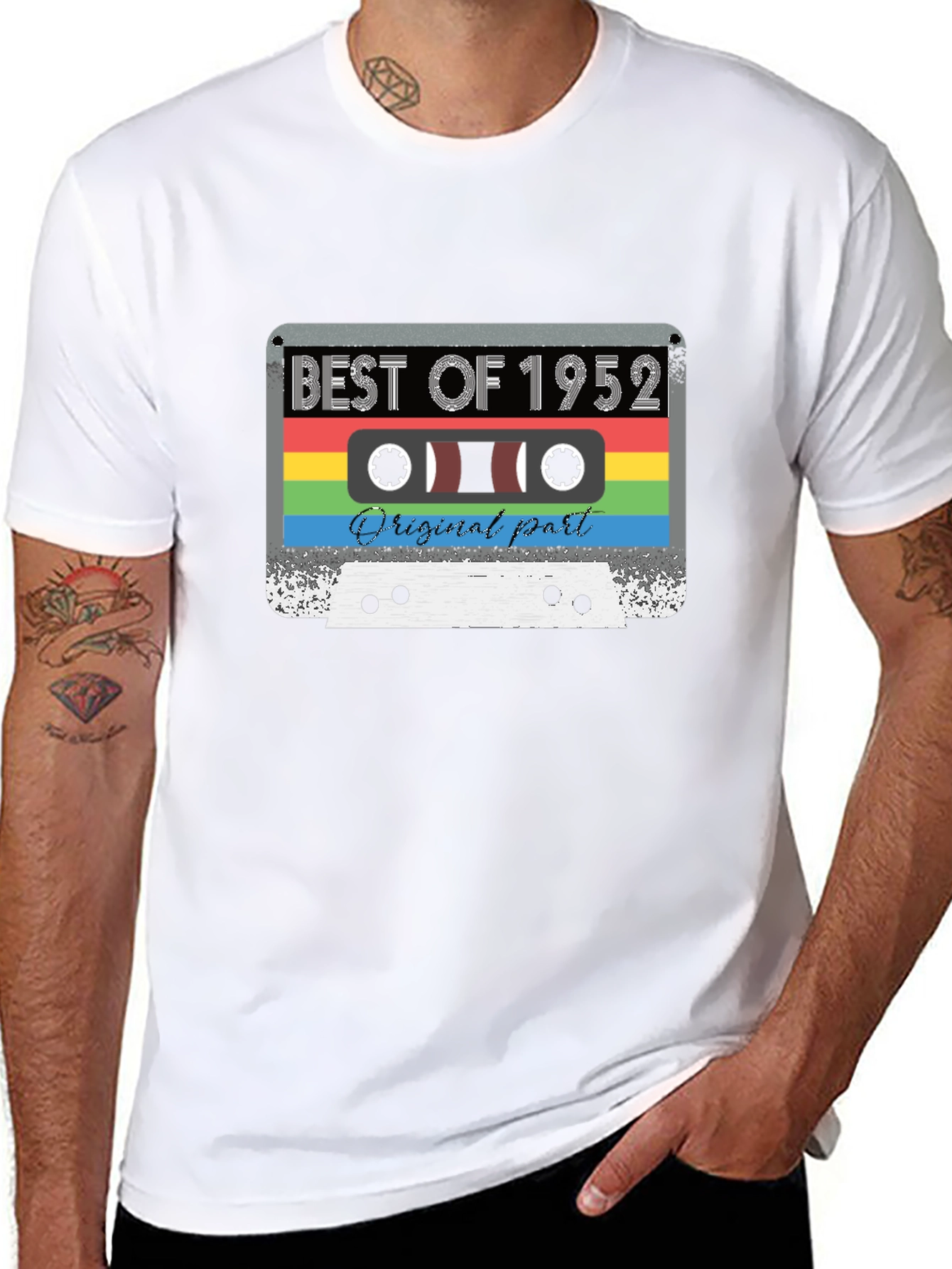 Best of 1952 Cassette Tape Black T-Shirt