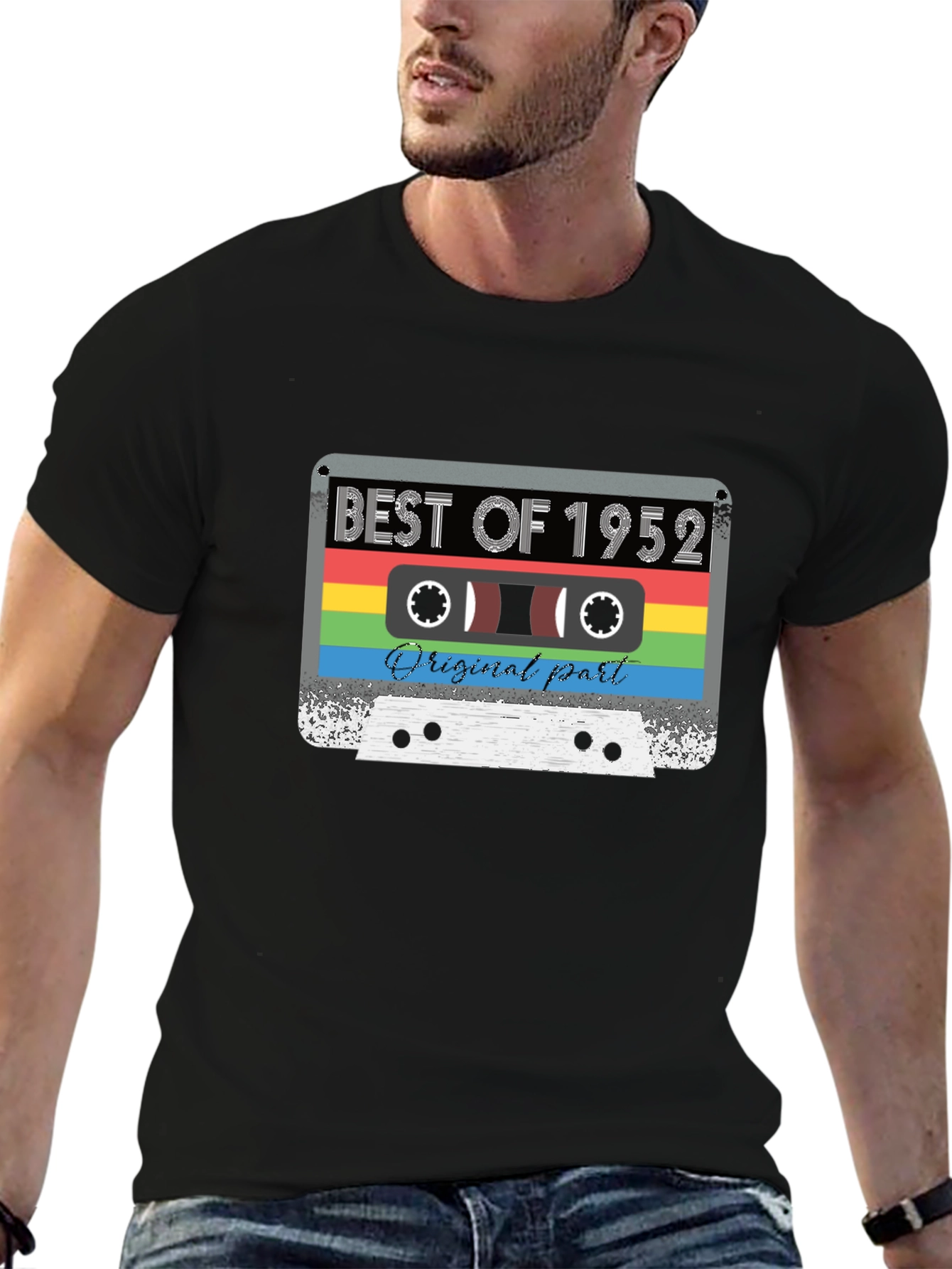 Best of 1952 Cassette Tape Black T-Shirt