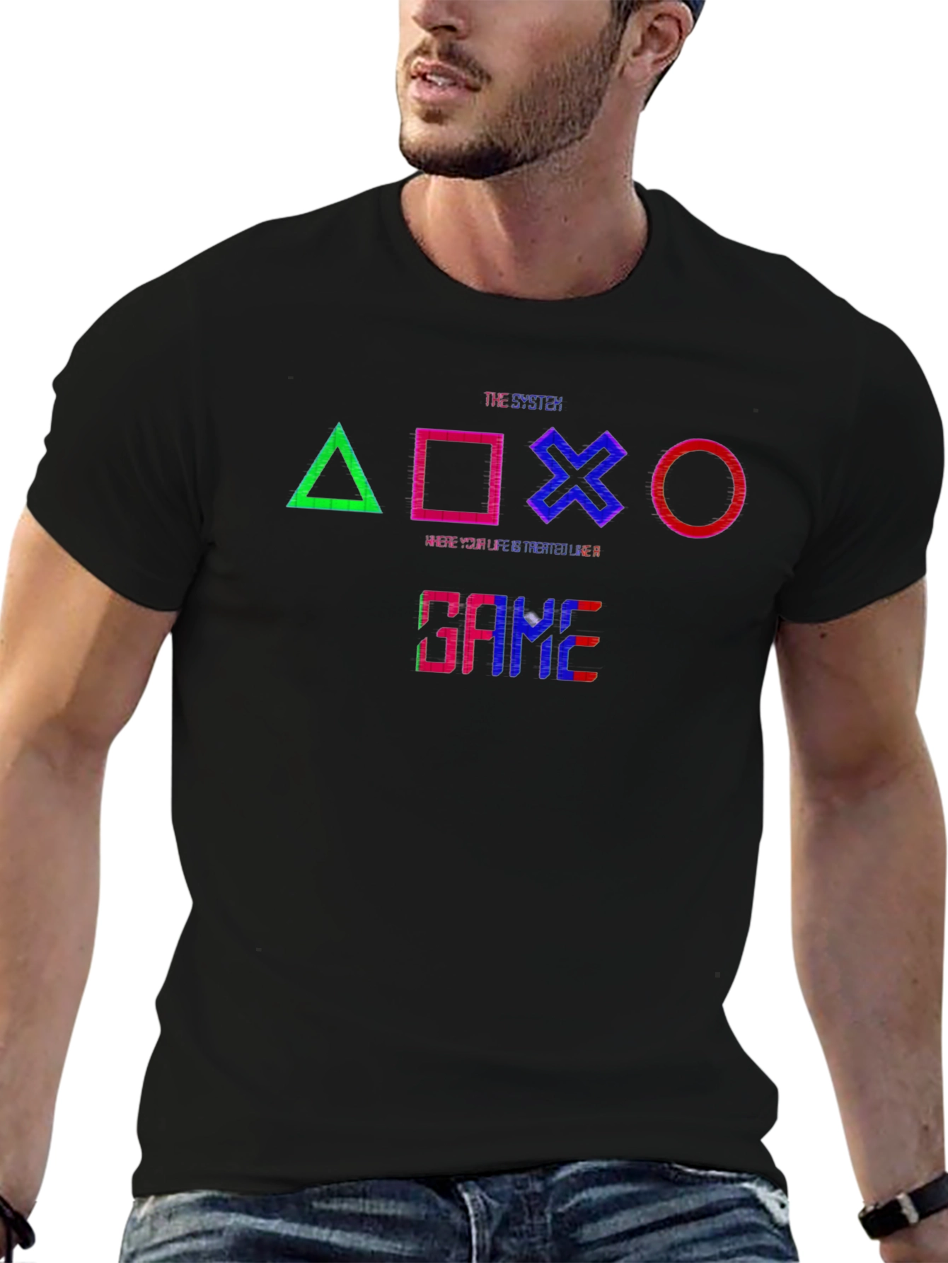 The System Gamer T-Shirt | PlayStation Inspired Graphic Tee