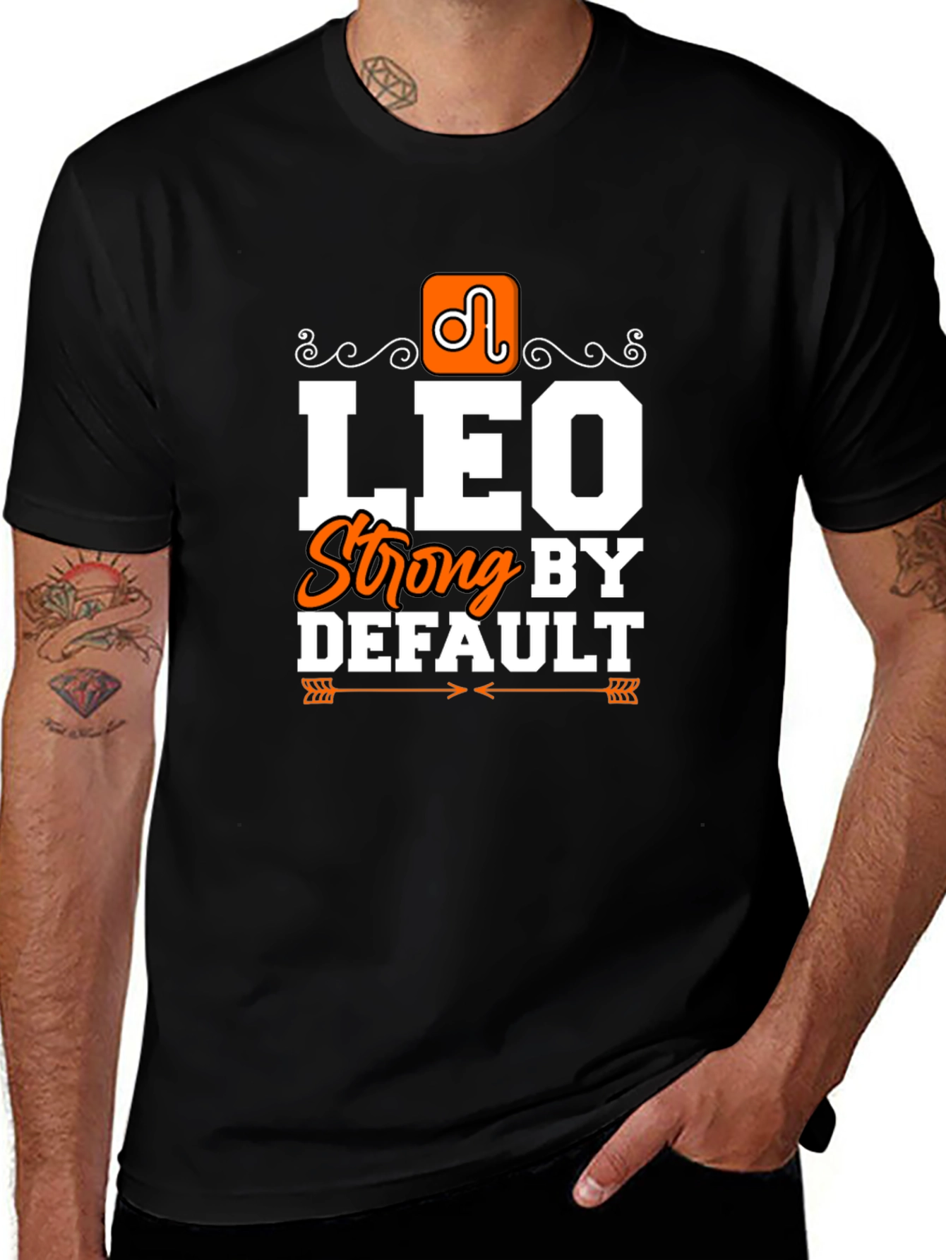 Leo Zodiac T-Shirt - Strong By Default