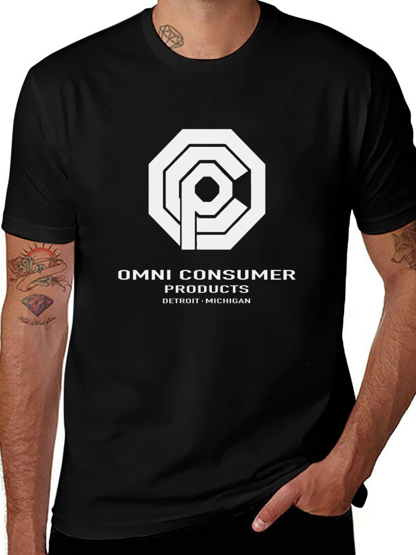 Omni Consumer Products T-Shirt - Detroit Michigan