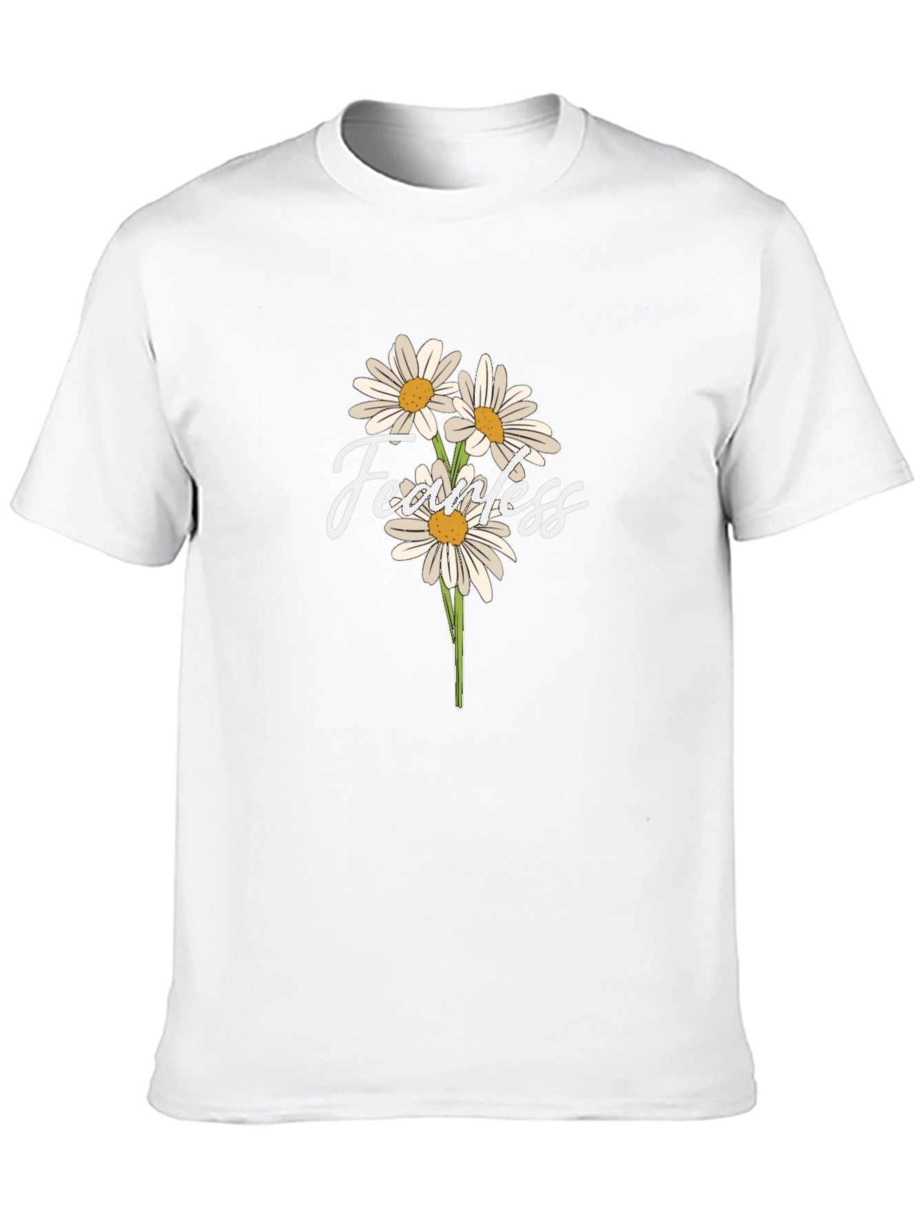 Fearless Daisy T-Shirt - Unisex Graphic Tee
