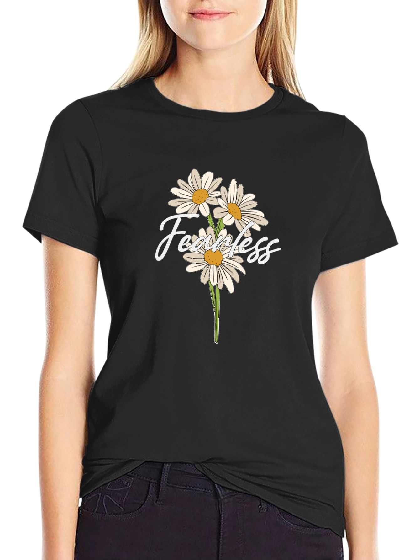 Fearless Daisy T-Shirt - Unisex Graphic Tee