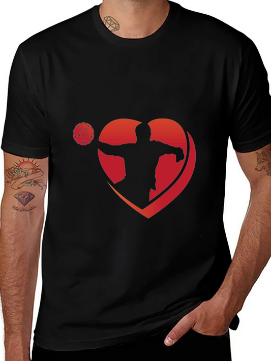 Soccer Player Heart T-Shirt