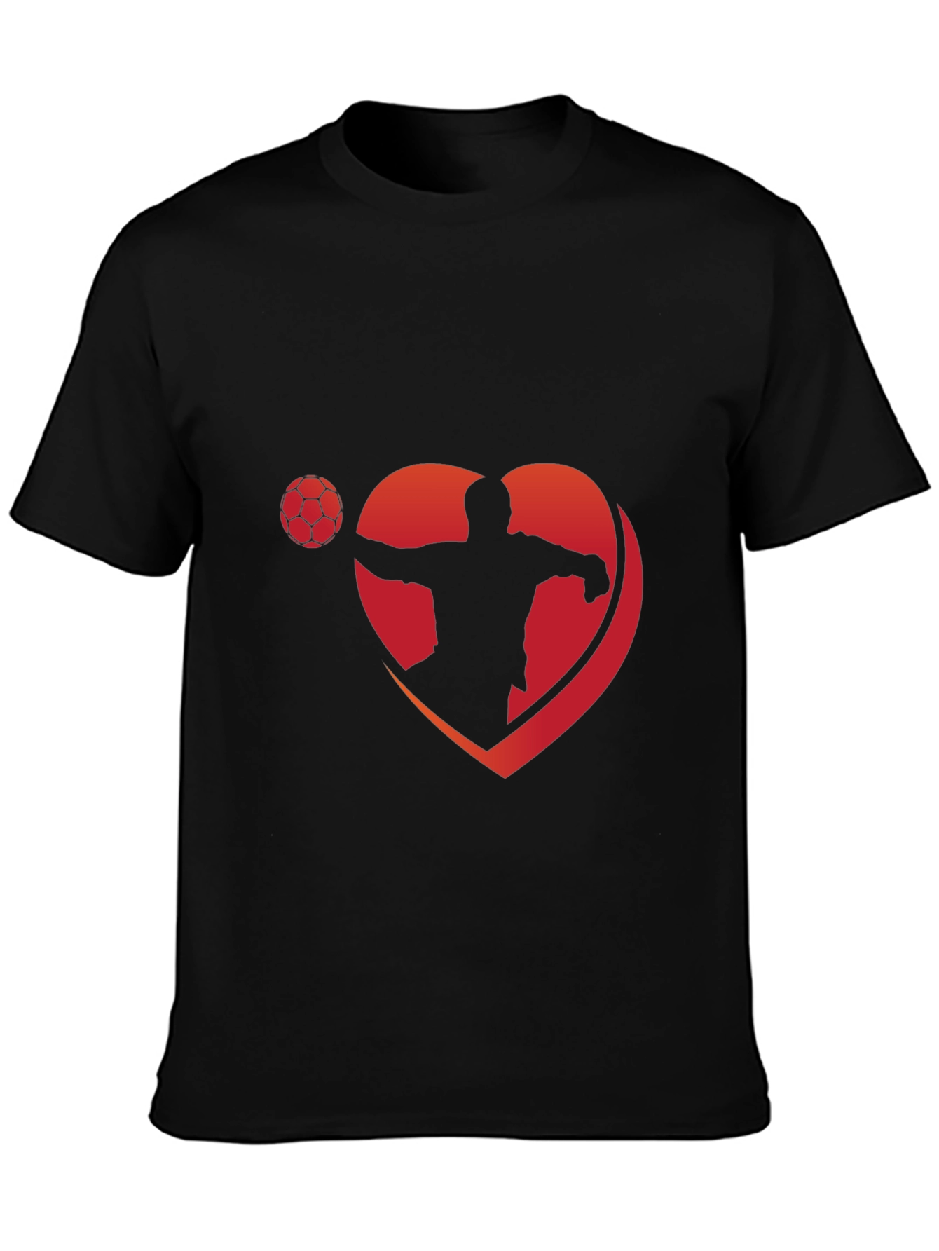 Soccer Player Heart T-Shirt