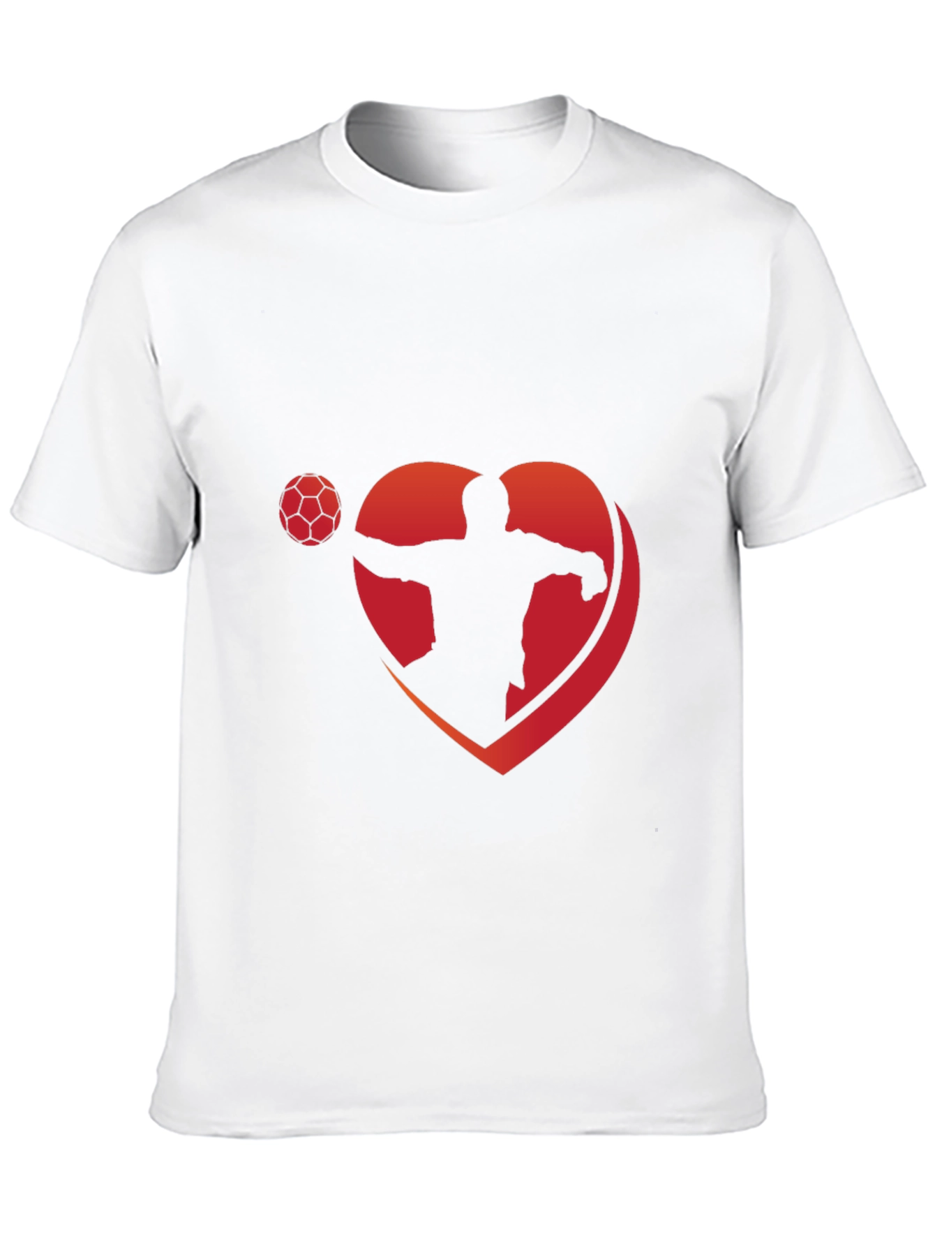 Soccer Player Heart T-Shirt