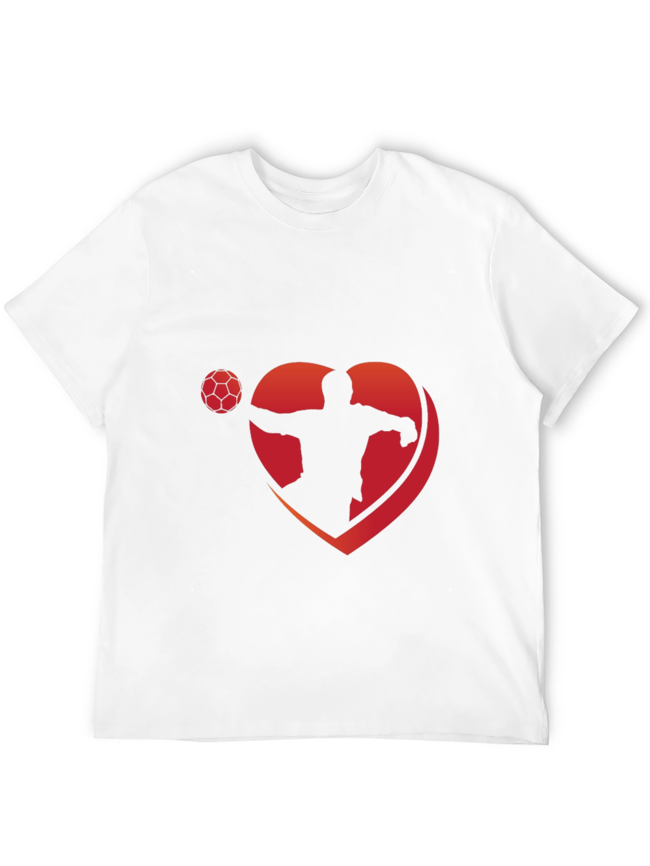 Soccer Player Heart T-Shirt