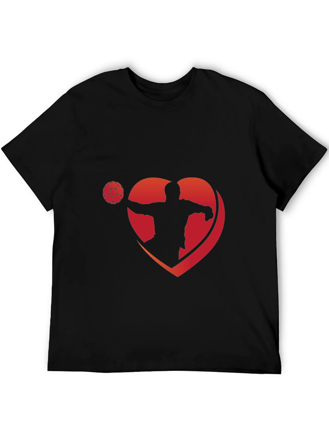 Soccer Player Heart T-Shirt