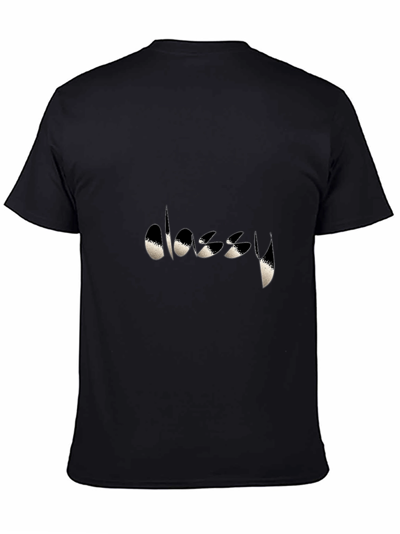Classy Black Graphic Tee - Stylish Casual Wear