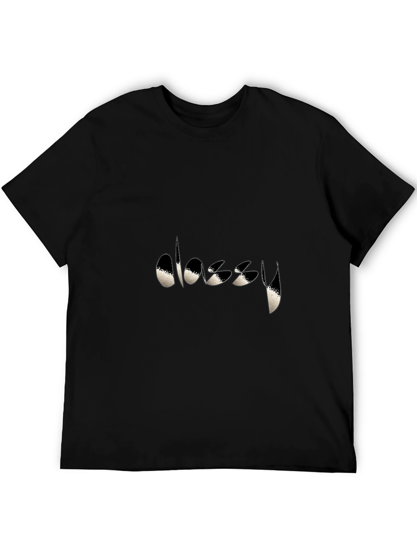 Classy Black Graphic Tee - Stylish Casual Wear