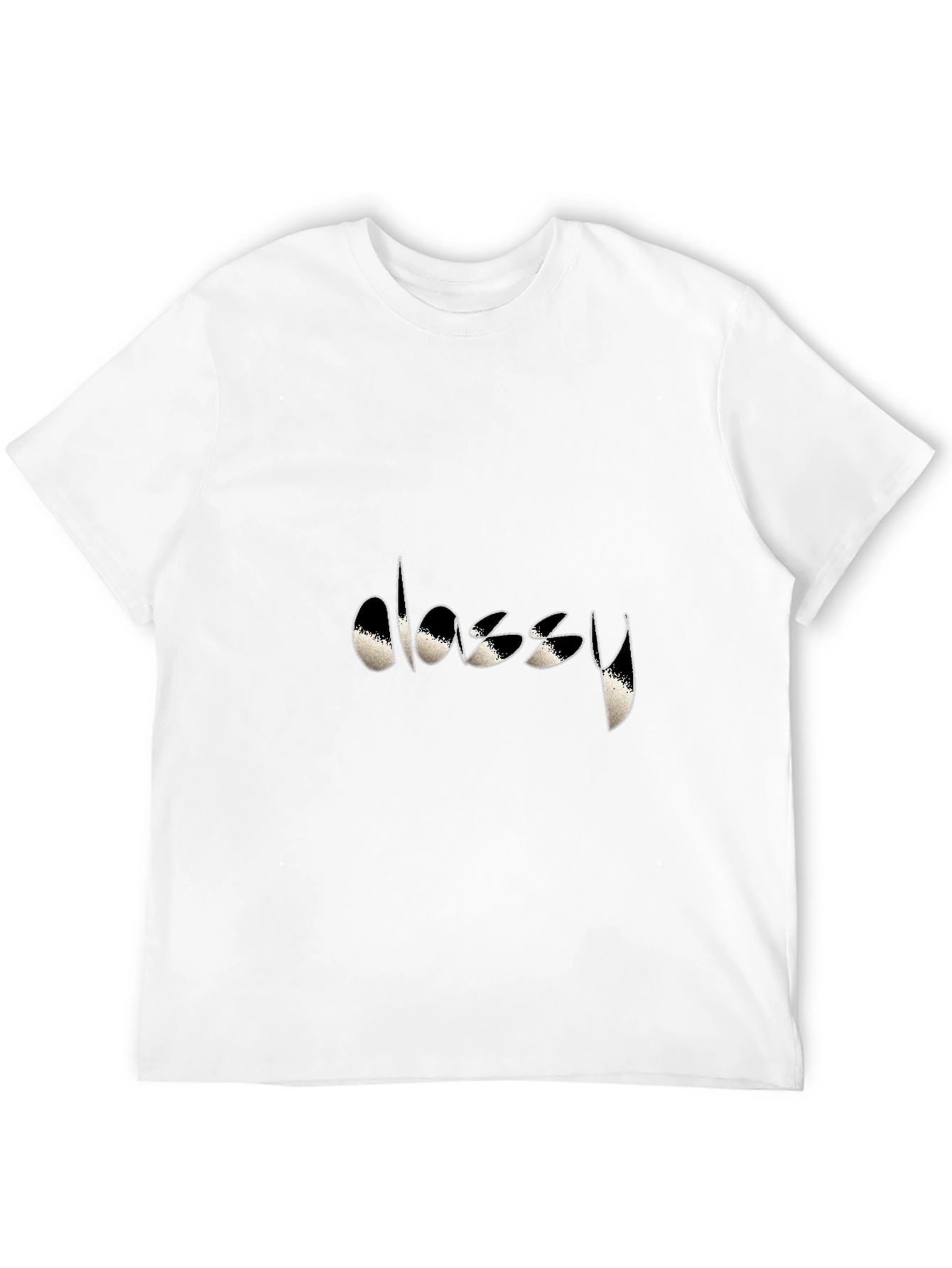Classy Black Graphic Tee - Stylish Casual Wear