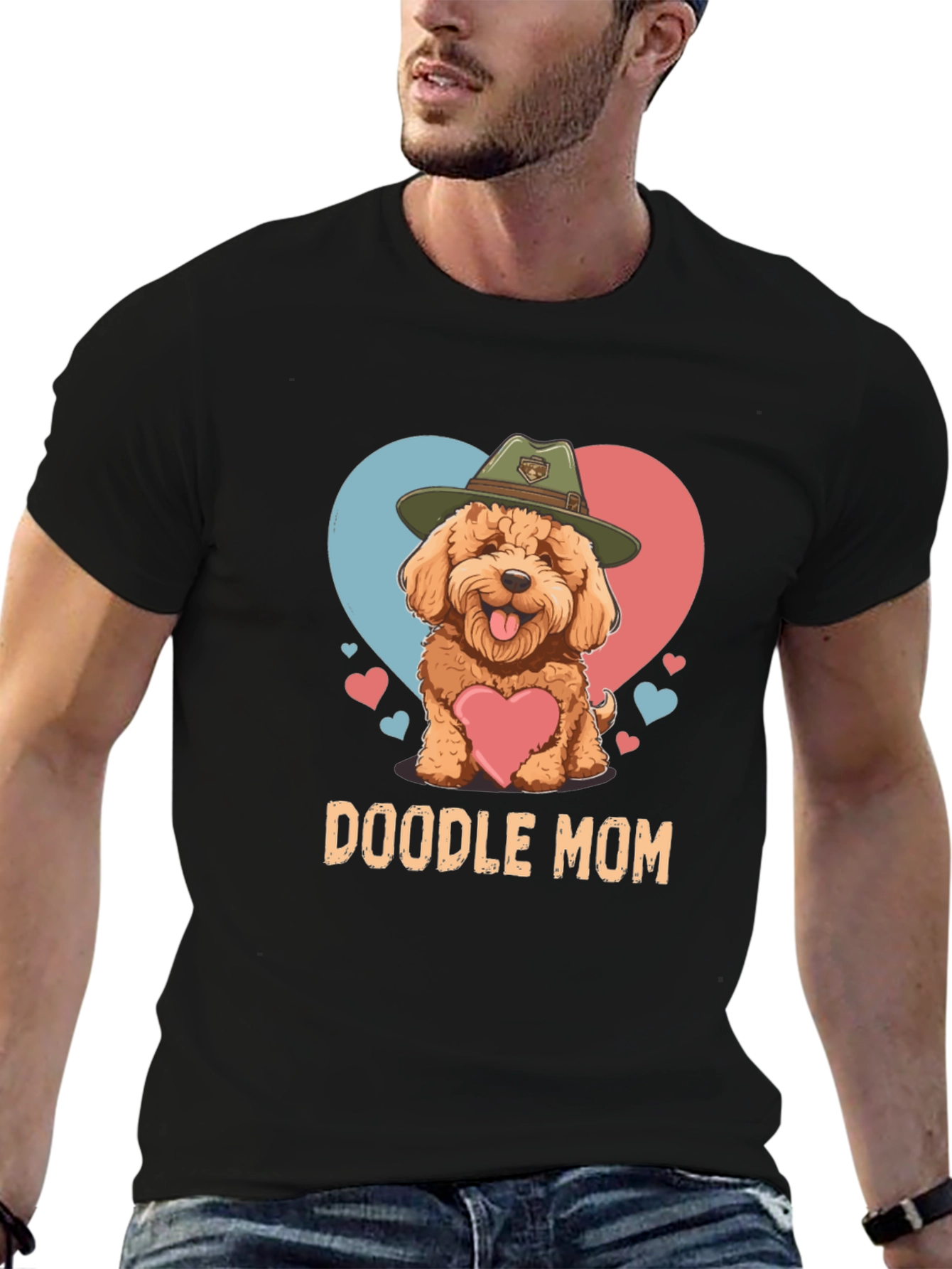 Doodle Mom T-Shirt - Cute Dog Lover Tee