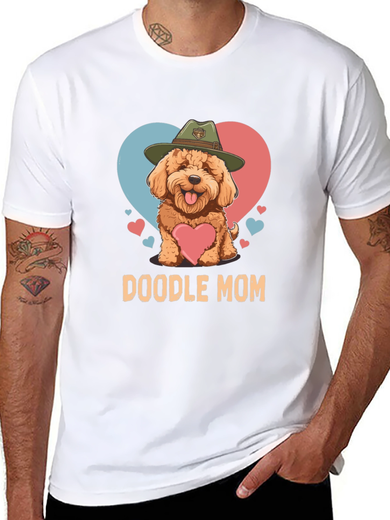 Doodle Mom T-Shirt - Cute Dog Lover Tee