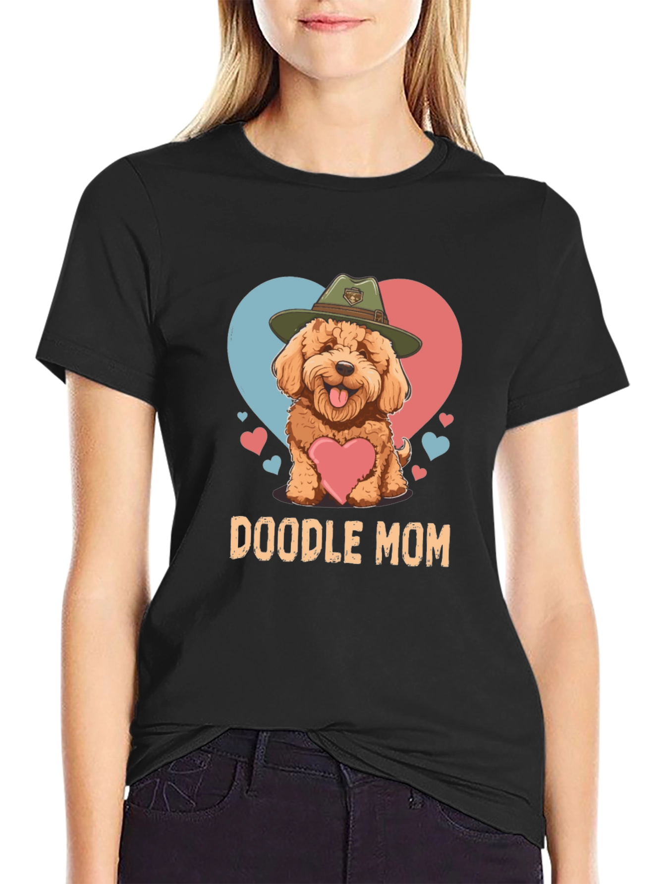 Doodle Mom T-Shirt - Cute Dog Lover Tee