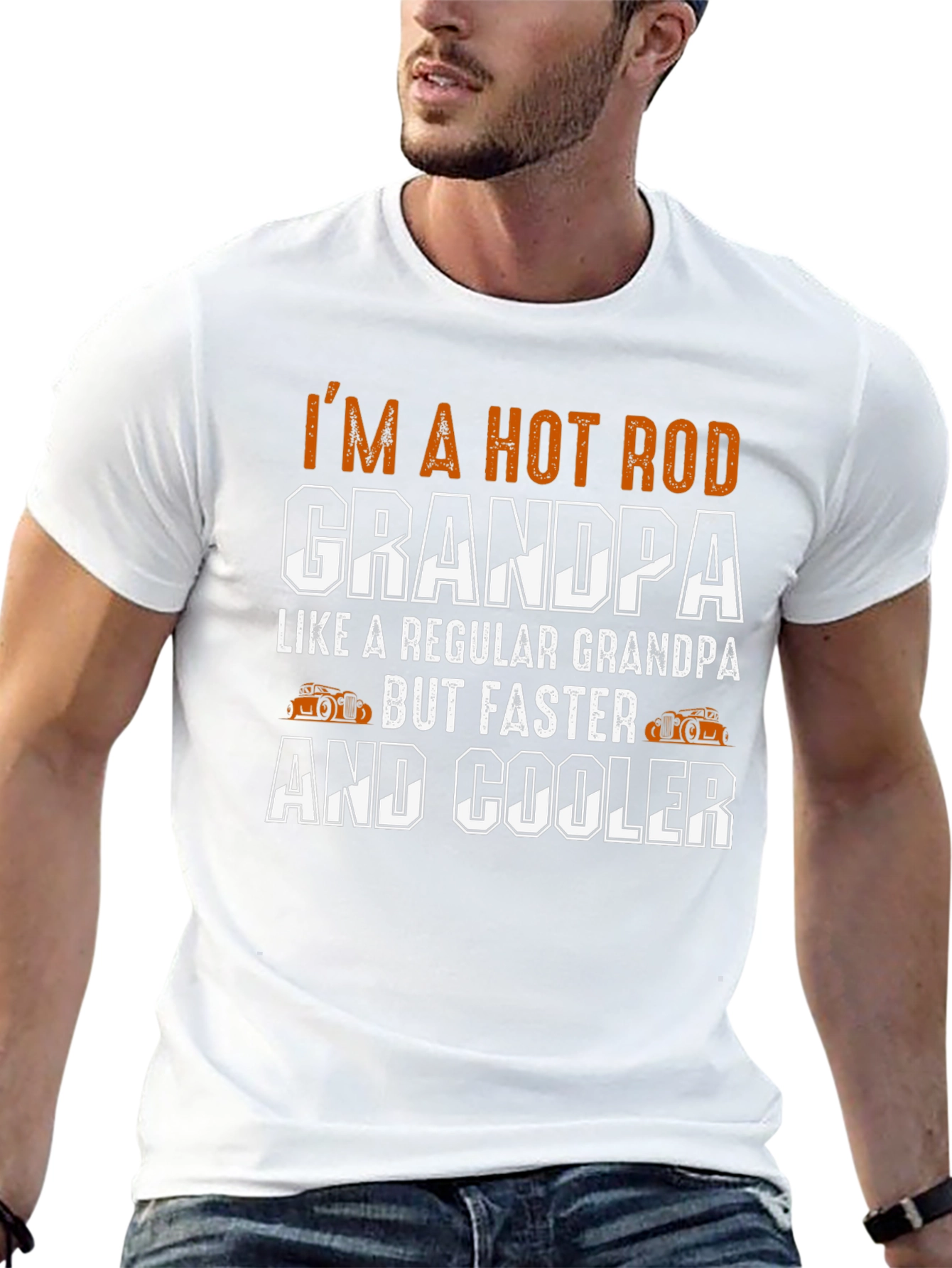 Hot Rod Grandpa T-Shirt