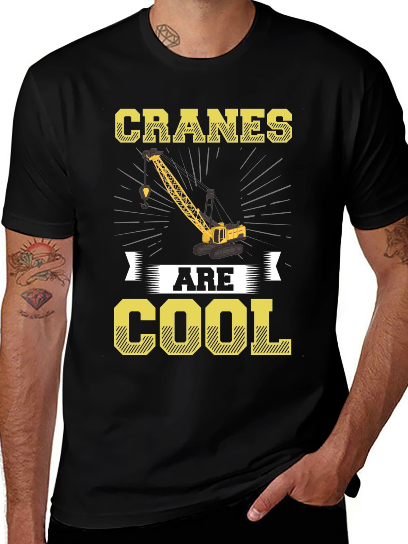 Cranes are Cool Graphic T-Shirt
