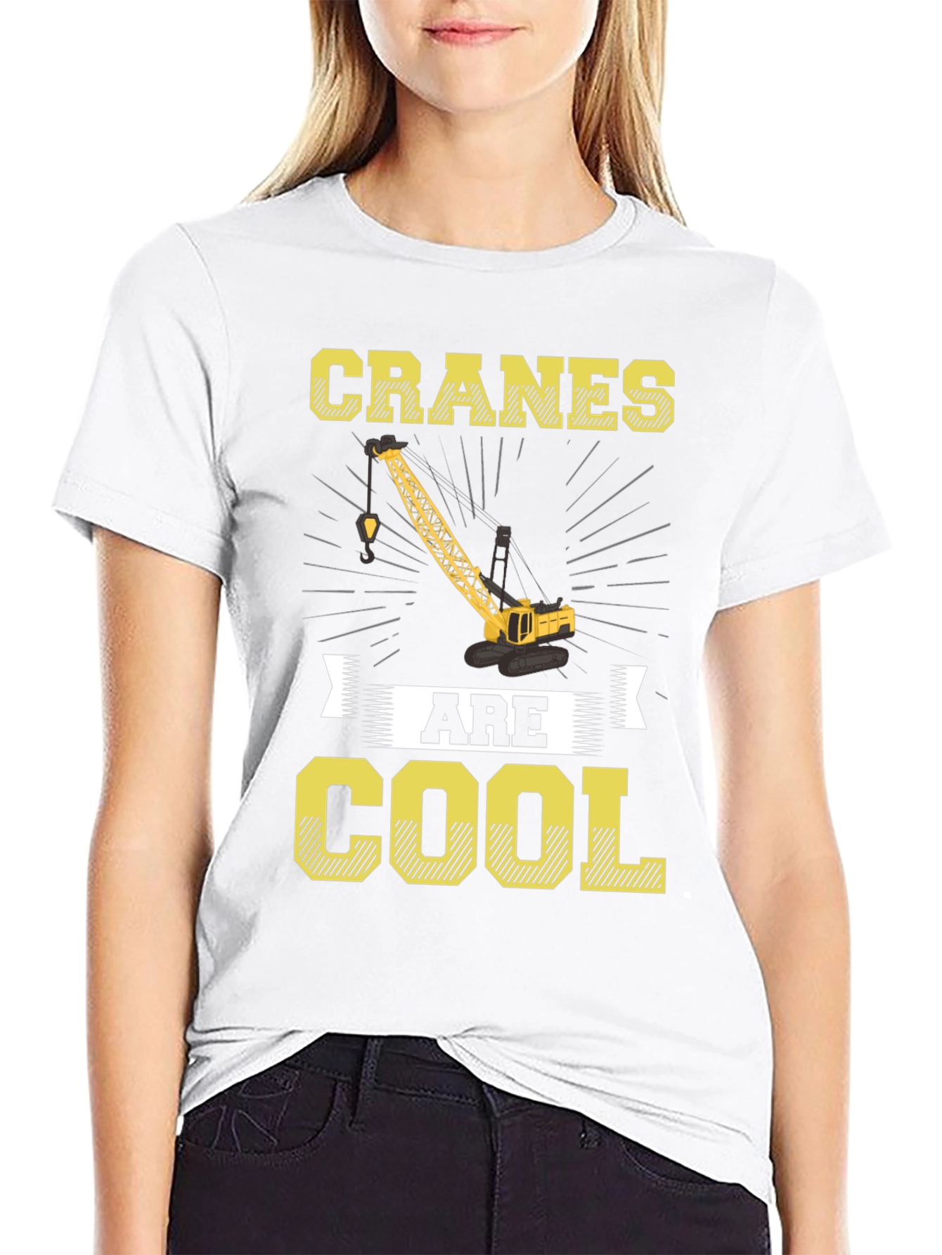 Cranes are Cool Graphic T-Shirt