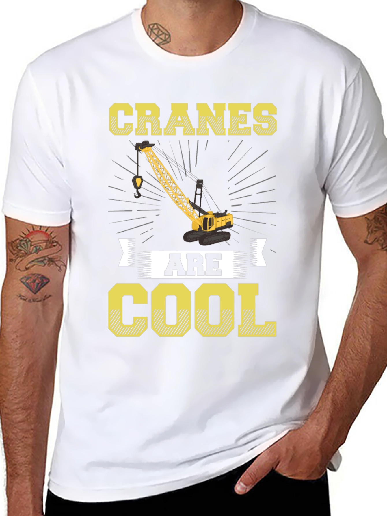 Cranes are Cool Graphic T-Shirt