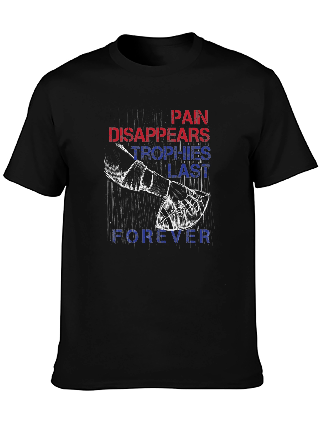 Pain Disappears Trophies Last Forever Graphic Tee