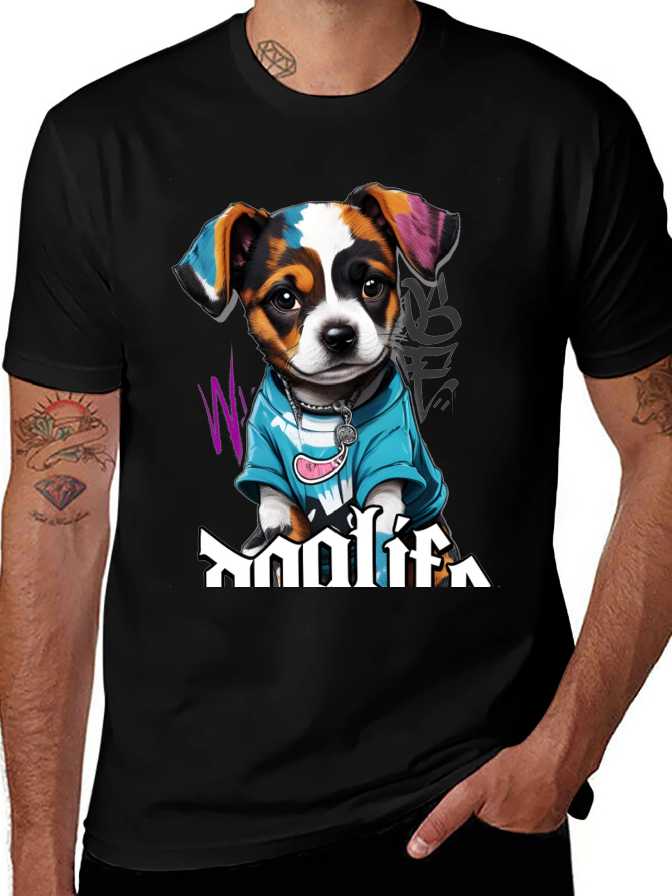 Dog Life Graphic Tee - Urban Pup Style