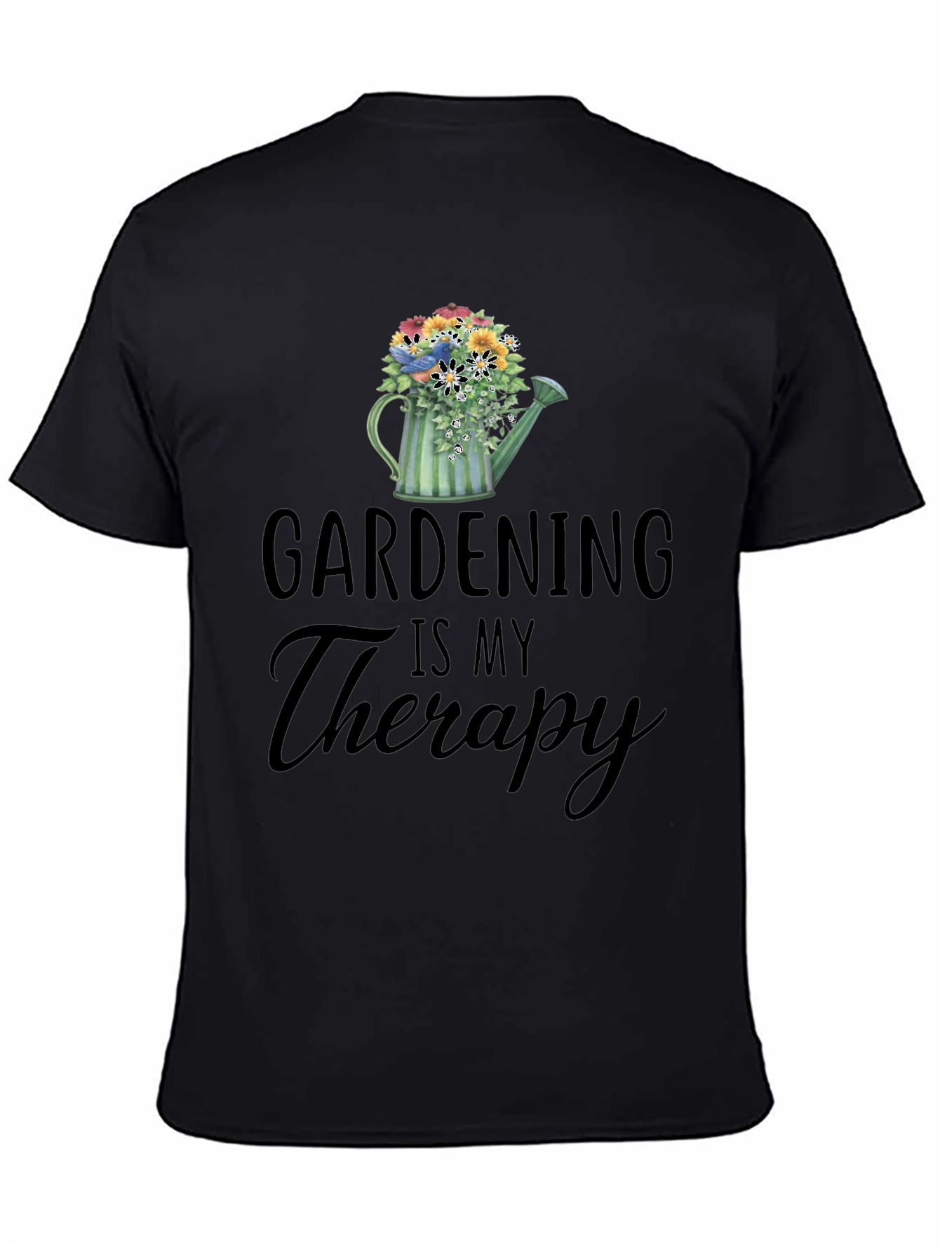 Gardening Is My Therapy Graphic T-Shirt