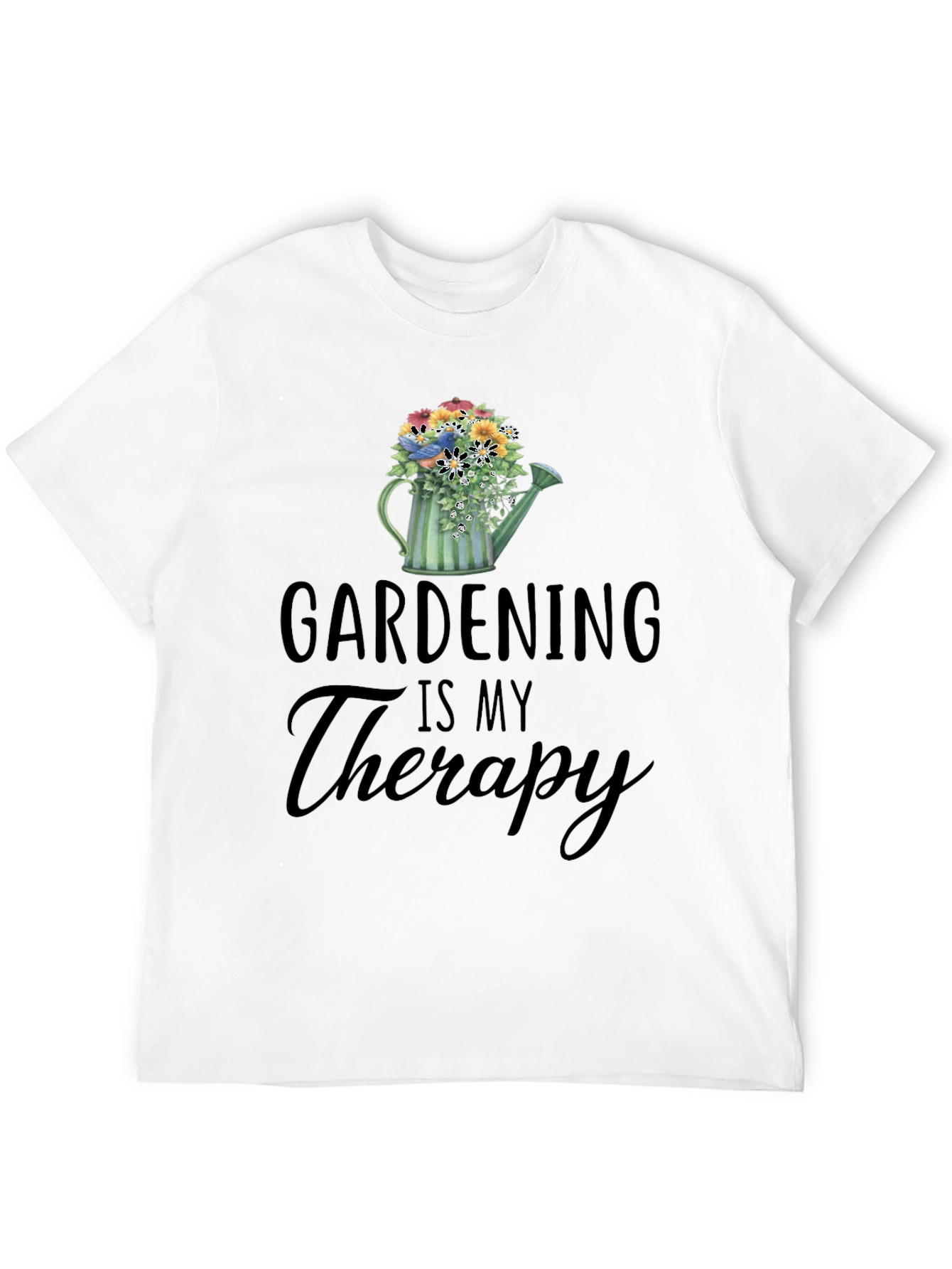 Gardening Is My Therapy Graphic T-Shirt