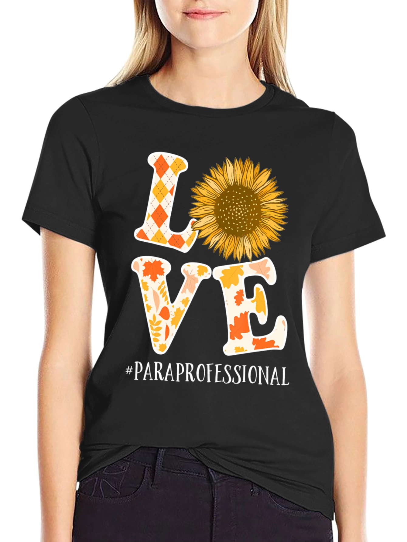 Paraprofessional Love Sunflower T-Shirt