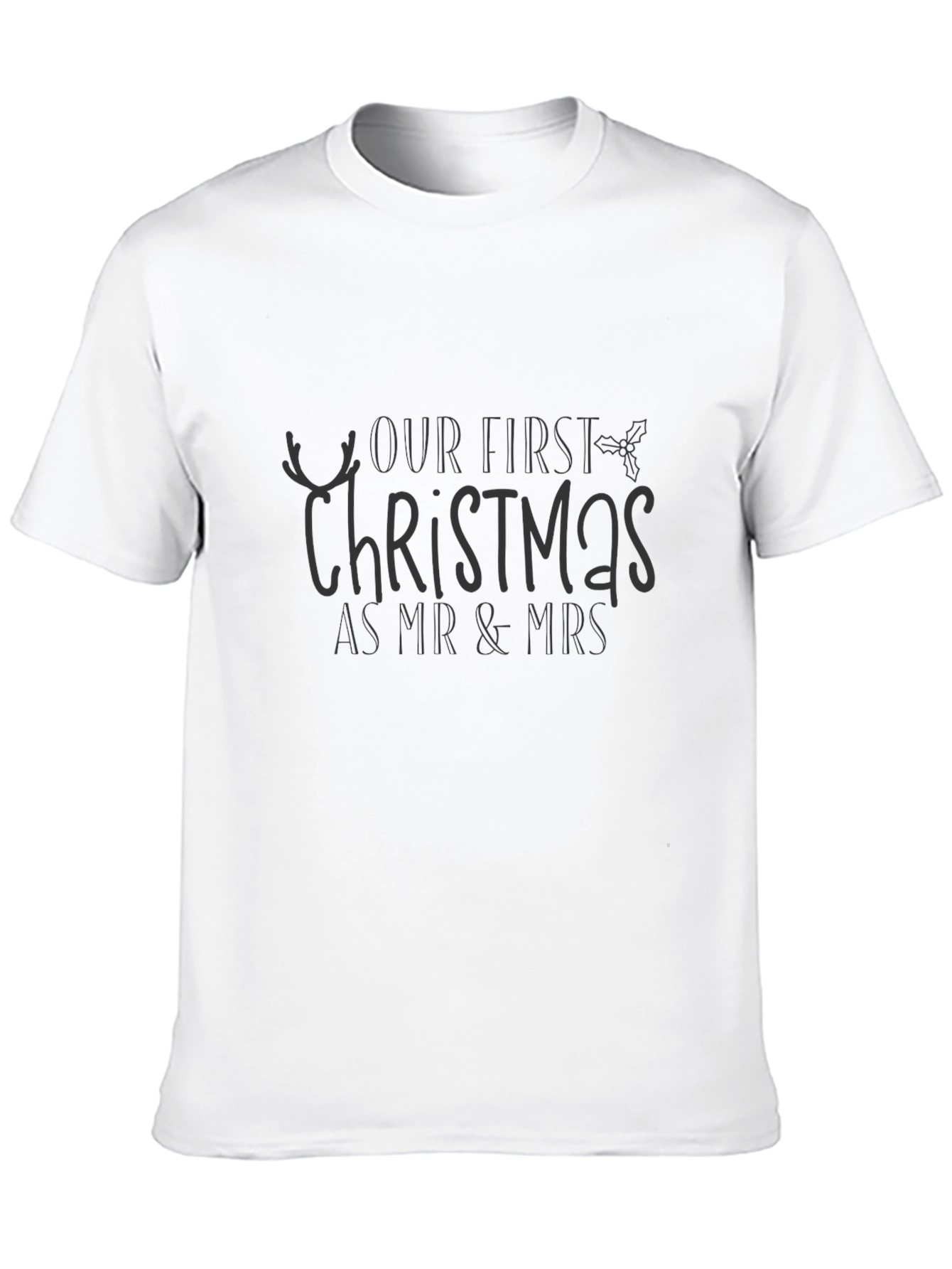 Our First Christmas As Mr & Mrs T-Shirt