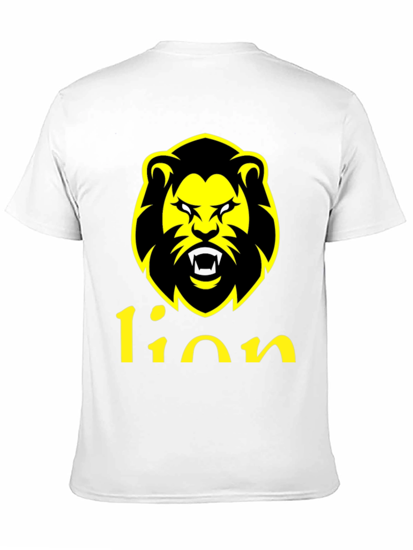 Lion Graphic Tee - Black T-Shirt
