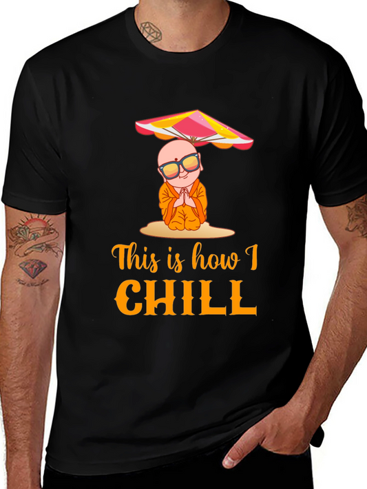 Chill Monk Graphic T-Shirt