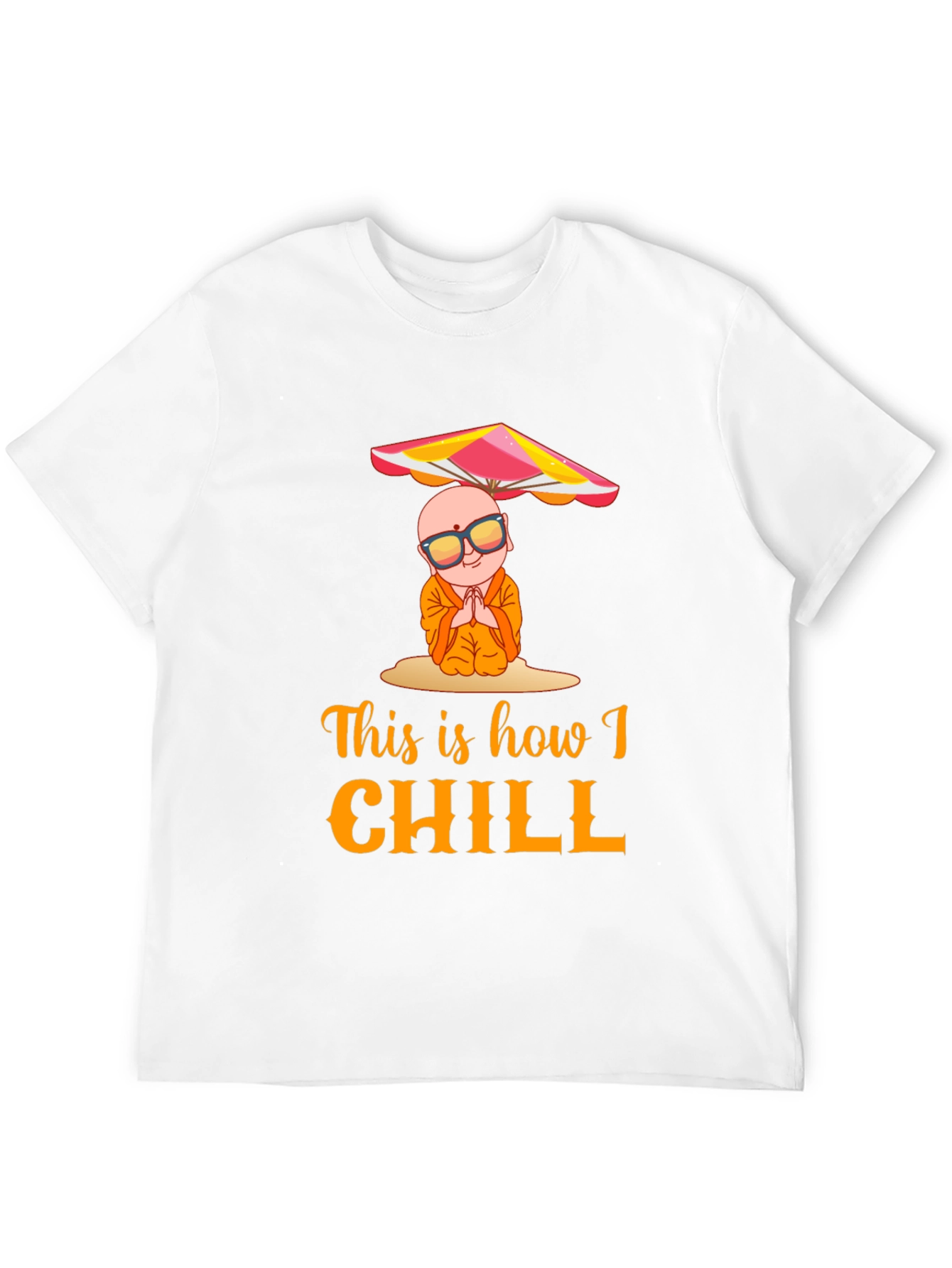 Chill Monk Graphic T-Shirt