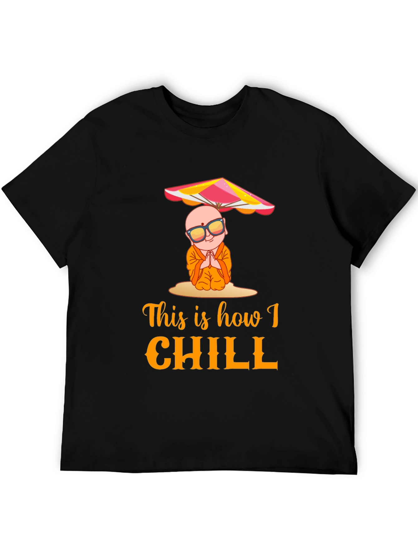 Chill Monk Graphic T-Shirt