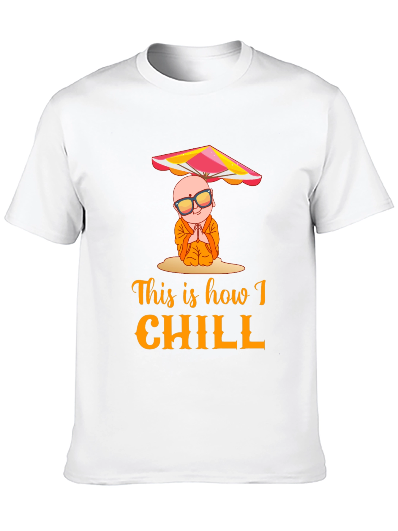 Chill Monk Graphic T-Shirt