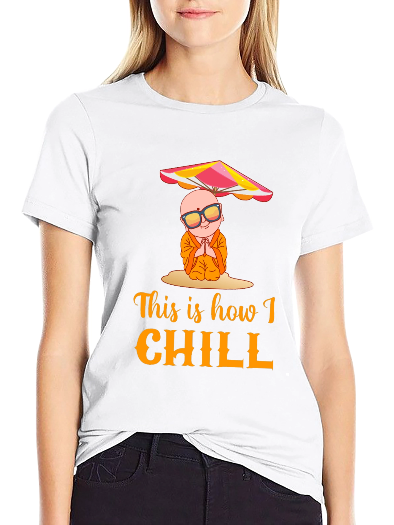 Chill Monk Graphic T-Shirt