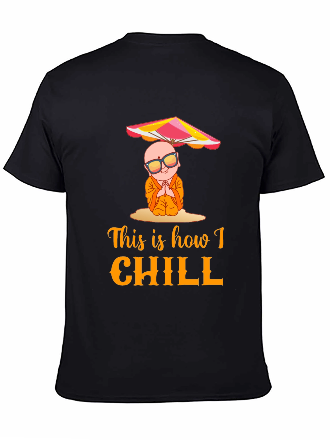 Chill Monk Graphic T-Shirt